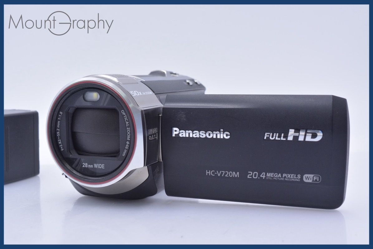 動作保証】 パナソニック Panasonic HC-V720M 50x バッテリー付属 同梱