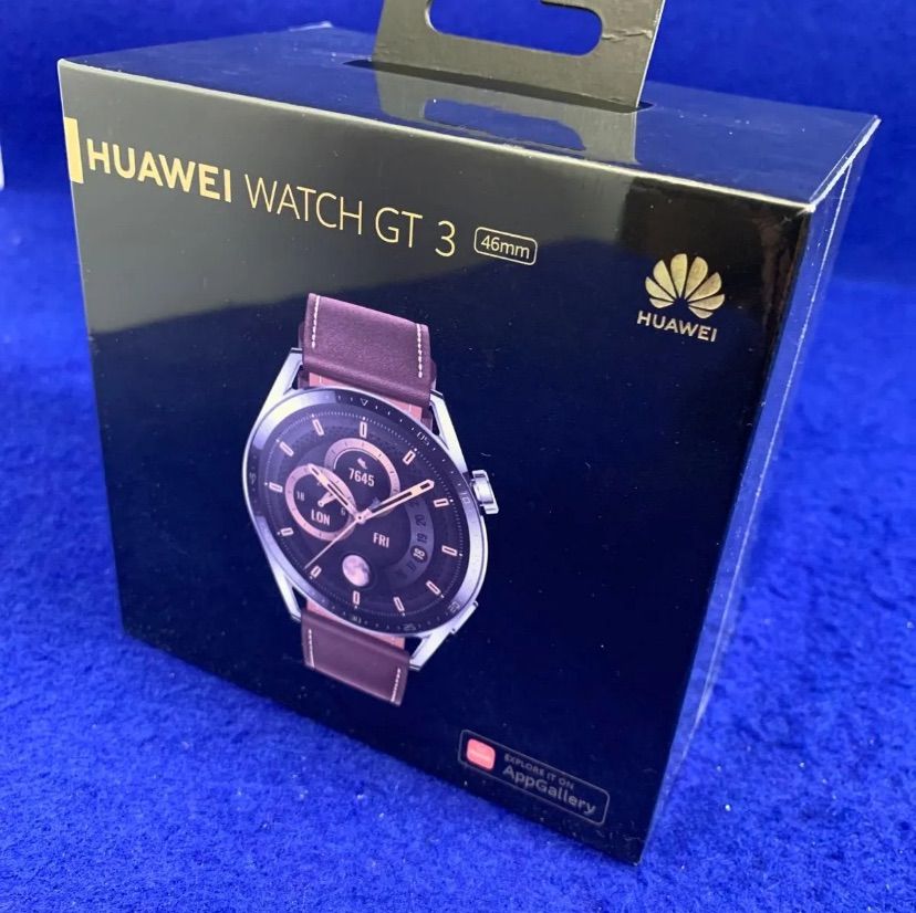HUAWEI WATCH GT3 46mm ブラウンレザー 新品未開封 - メルカリ