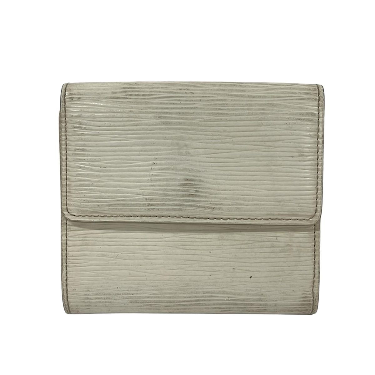 LOUIS VUITTON(ルイヴィトン) Wホック財布 エピ ポルトフォイユ・エリーズ M6348J イヴォワール レザー LOUIS VUITTON(ルイヴィトン) Wホック財布 エピ ポルトフォイユ