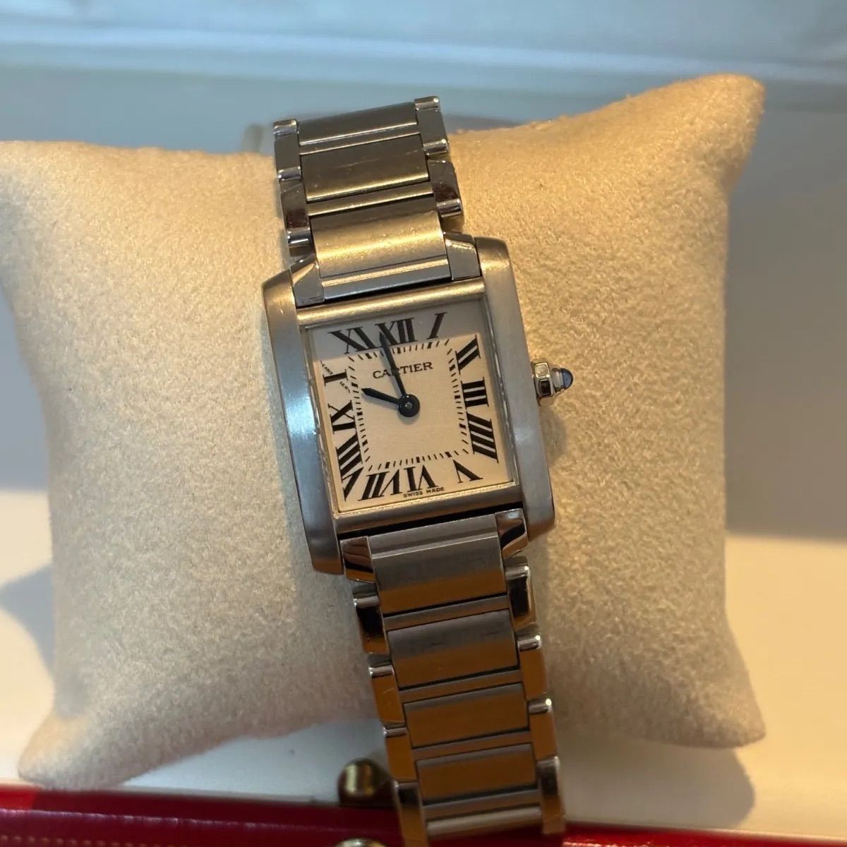 Cartier カルティエ タンクフランセーズ SM レディース時計 - メルカリ