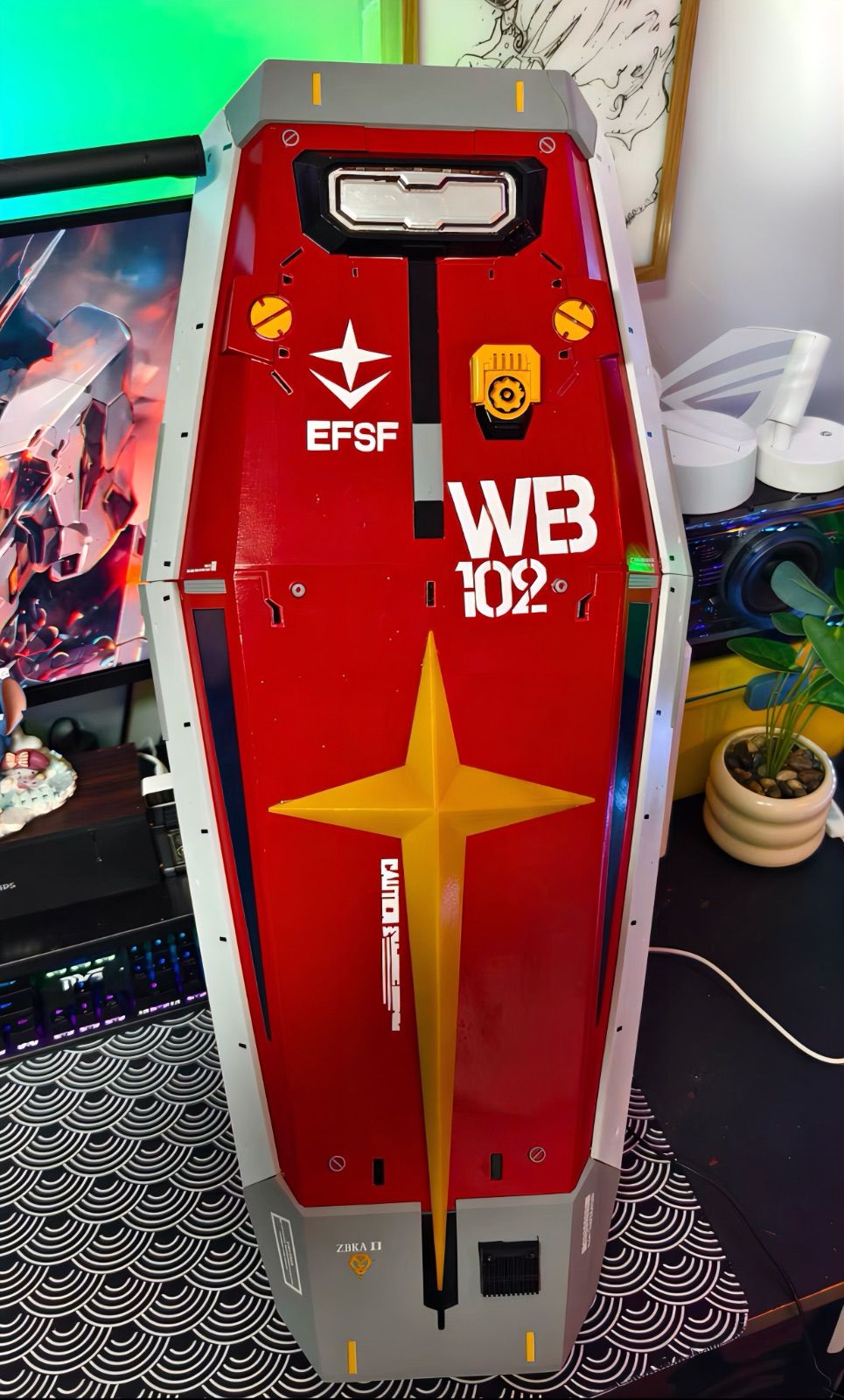 機動戦士ガンダム モビルスーツ 盾 ガンダム シールド リアルモデル 地球連邦軍 本物思考製造 発光機能搭載