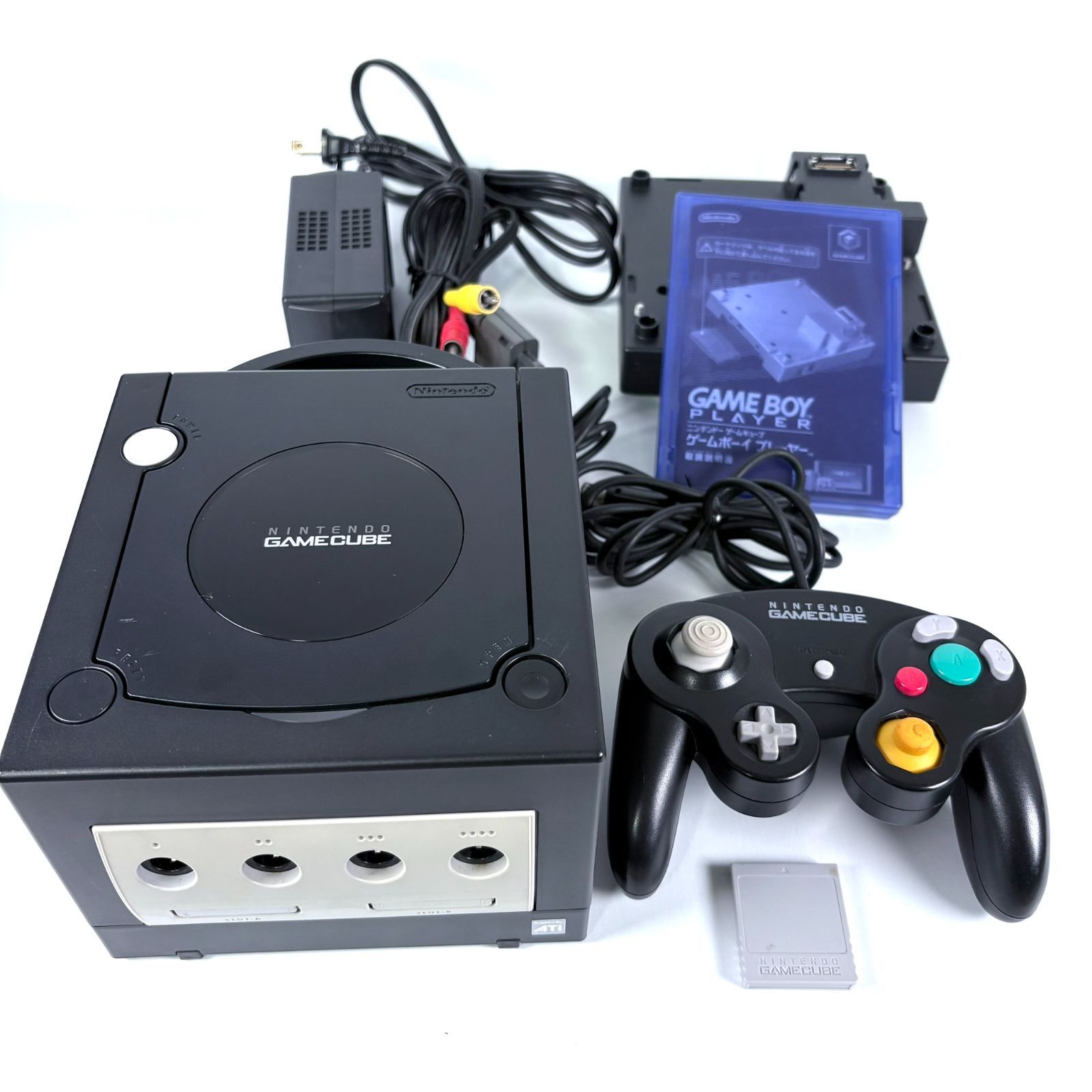 お値引き中】ゲームキューブ (コントローラー2台&ゲームボーイ