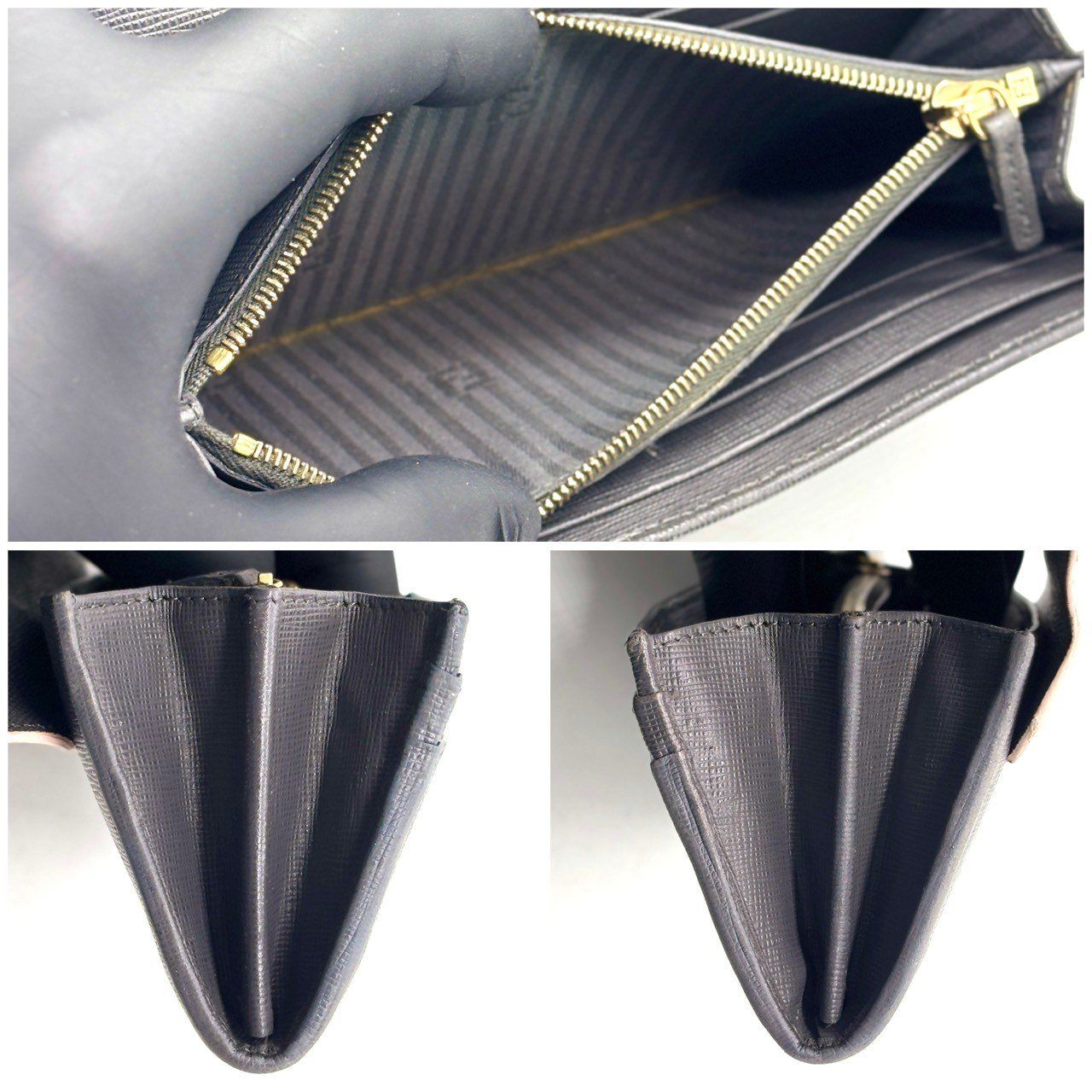 知性ピンクの余裕✨ FENDI 長財布 コンチネンタルウォレット 