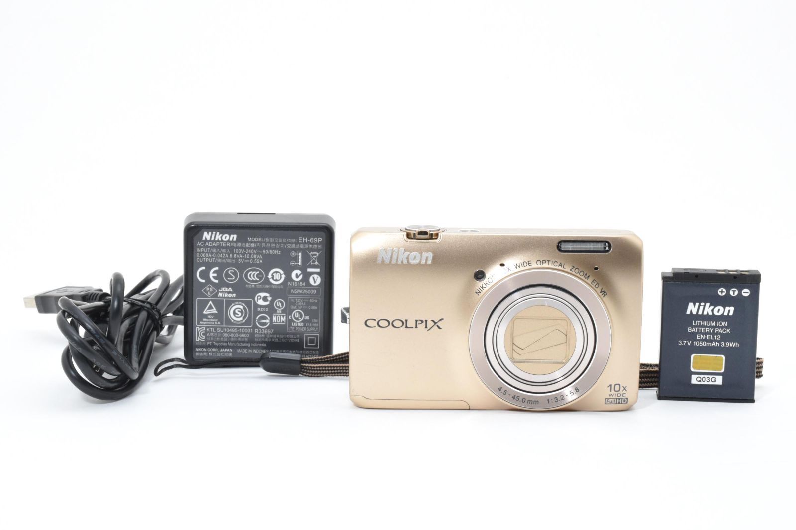 Nikon COOLPIX S6300 ゴールド 動作確認済み 【公式通販】
