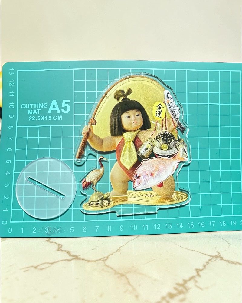 限定3個】令和の五月人形 金太郎アクスタ 縁起価格 特注品 釣り金太郎