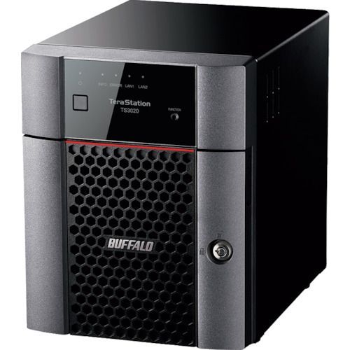 ＢＵＦＦＡＬＯ　ＴｅｒａＳｔａｔｉｏｎ　ＴＳ３４２０ＤＮシリーズ　４ベイデスクトップＮＡＳ　８ＴＢ