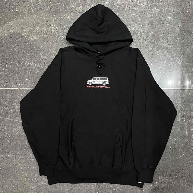 SAPEur CARGO SERVICE JAPANTOUR HOODIE SIZE-XXL サプール フーディー 