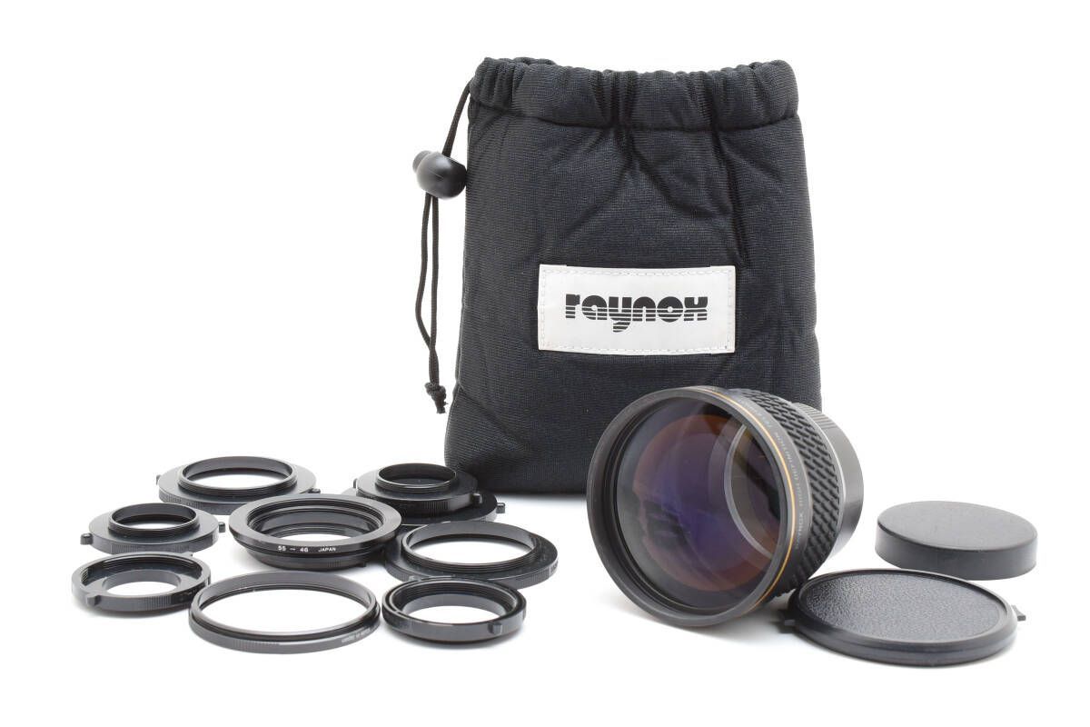 ☆美品☆ レイノックス RAYNOX DCR-1542 PRO ブラック 高品位テレコン