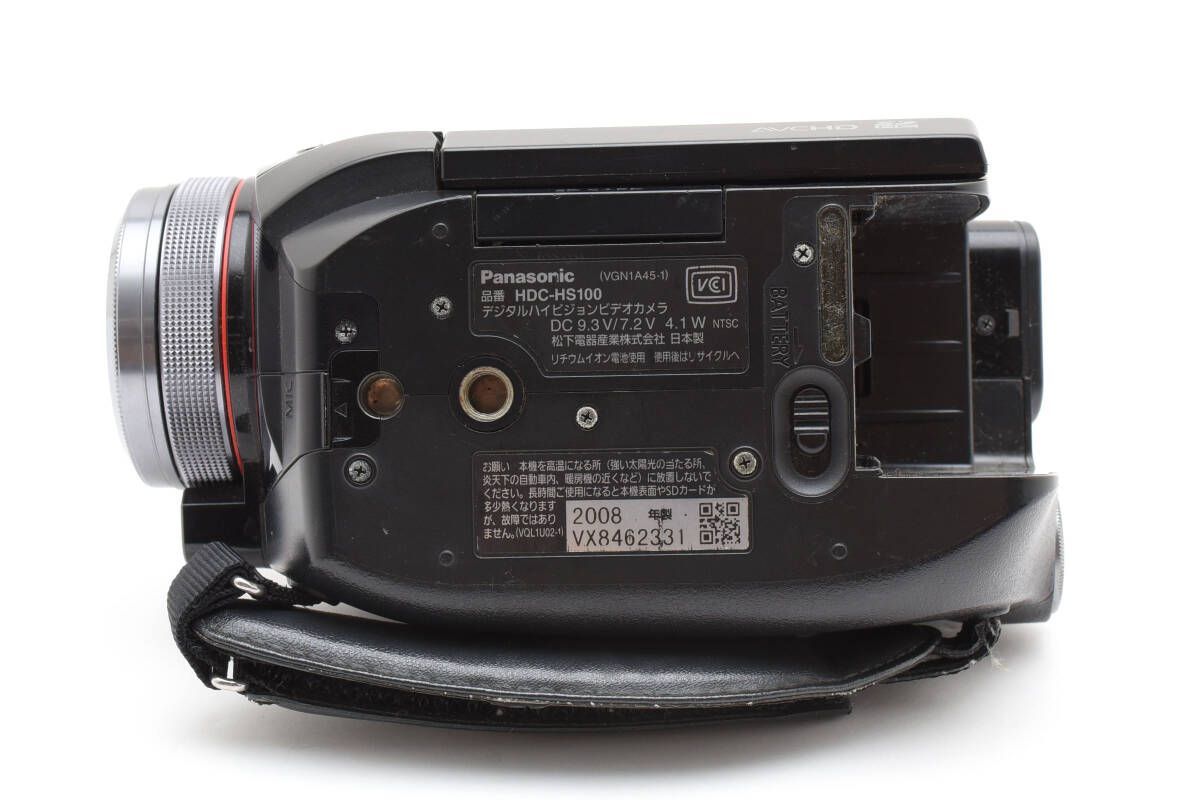☆良品☆ パナソニック Panasonic HDC-HS100 ブラック デジタルビデオ
