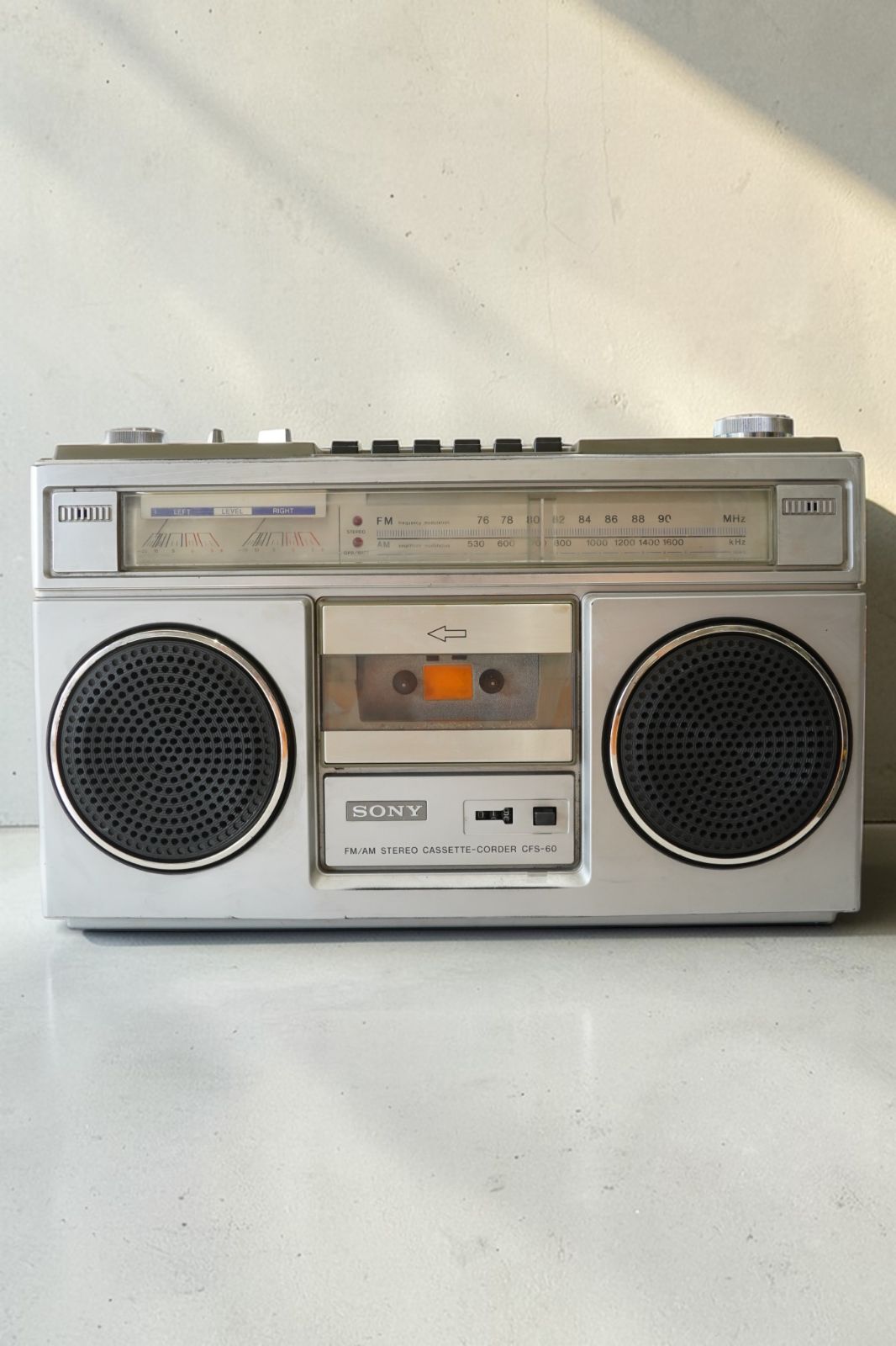 ソニー SONY ラジカセ ステレオ FM⁄AM ラジオ FM⁄AMラジオカセット