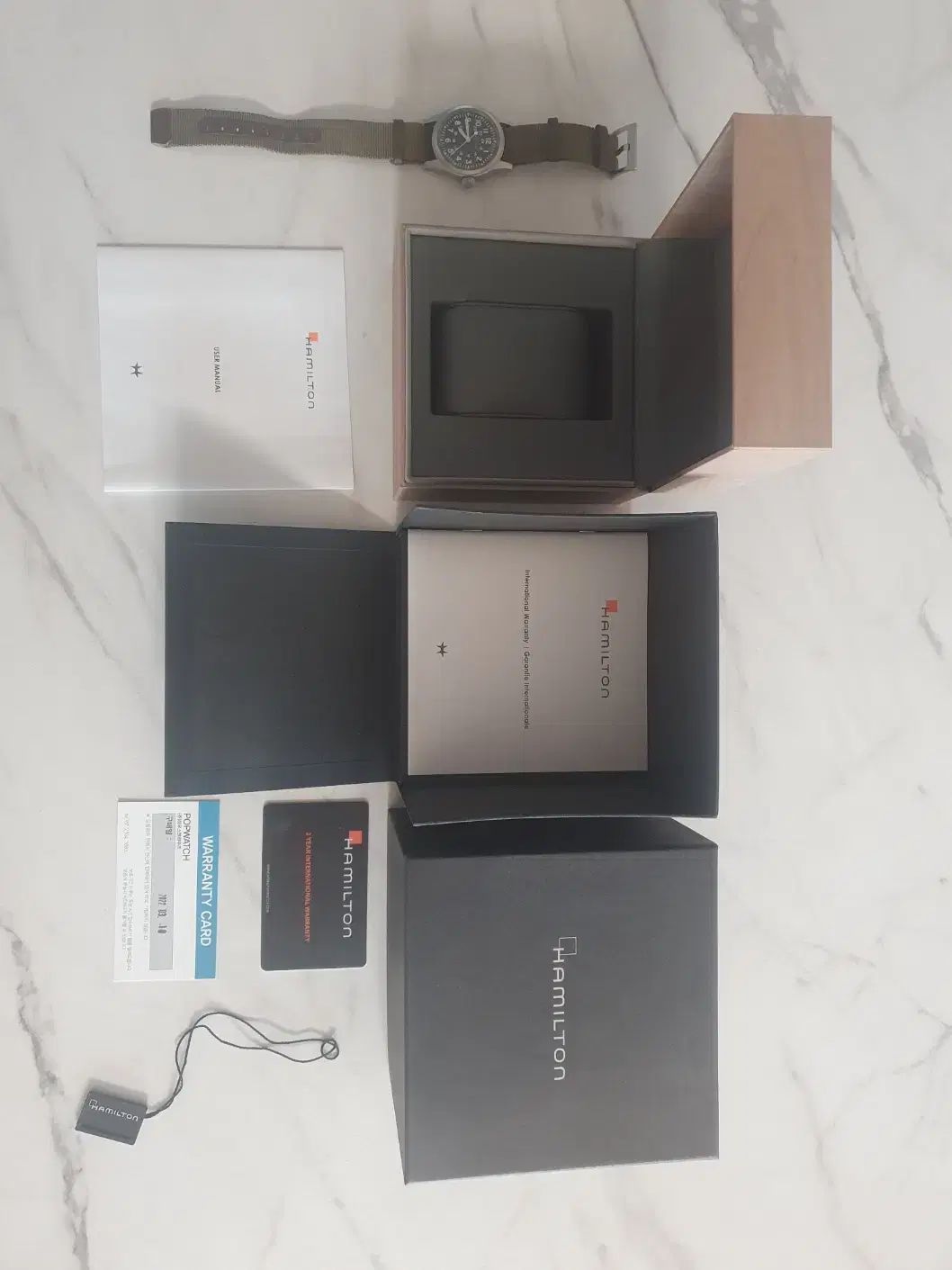  ハミルトン カーキフィールド メカニカル 49万 コーデセット 自動巻き時計 腕時計(アナログ)