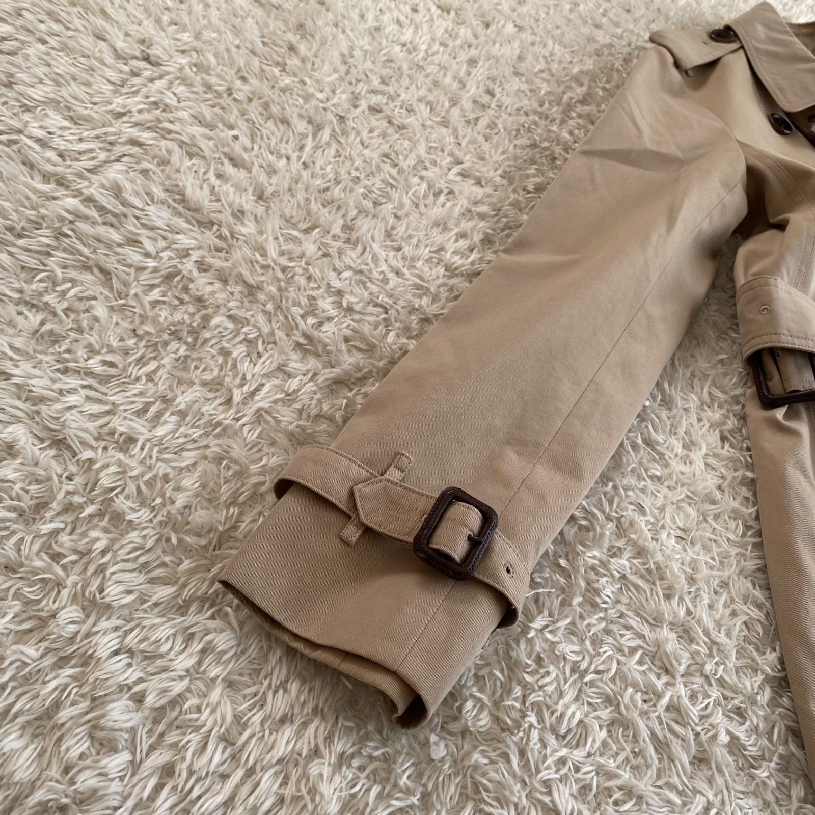極美品！BURBERRY LONDON バーバリーロンドン トレンチコート ノバ