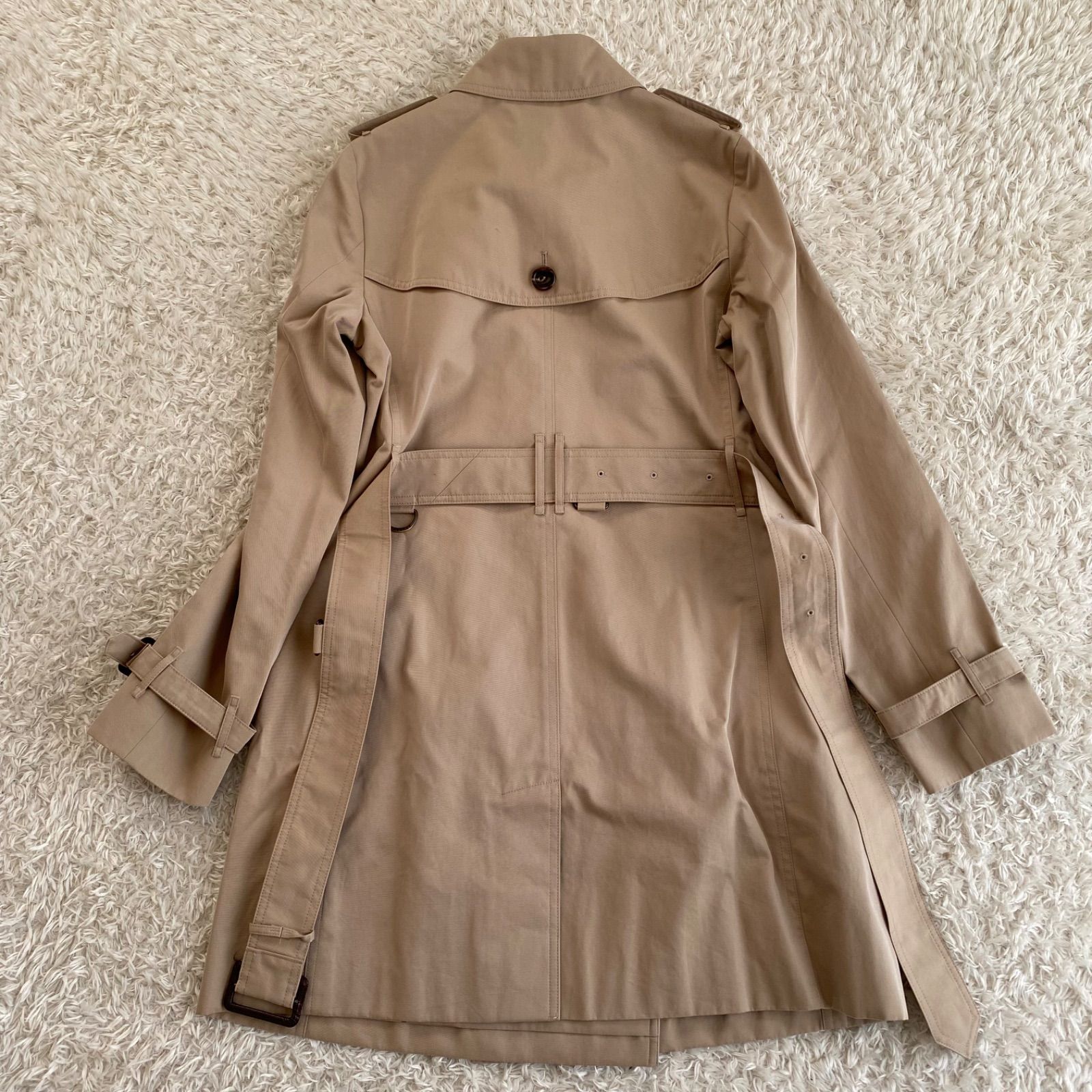 極美品！BURBERRY LONDON バーバリーロンドン トレンチコート ノバ