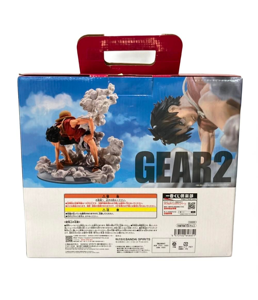 BANDAI ONE PIECE 一番くじ B賞 モンキー・D・ルフィ ギア2 MASTERLISE