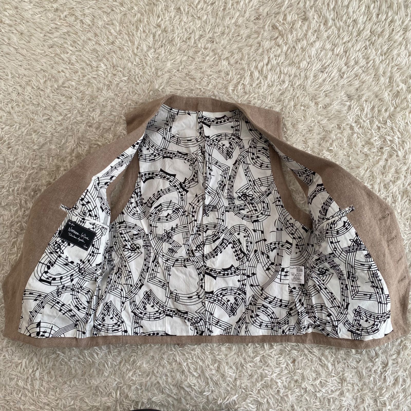 美品！07aw number (n)ine ナンバーナイン アバウトアボーイ期 