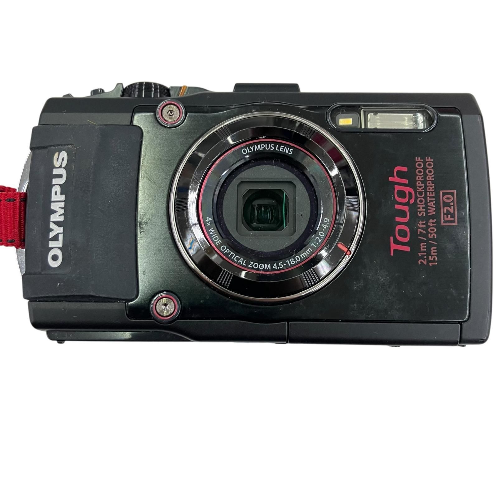 186000 ジャンク品 OLYMPUS オリンパス デジカメ Tough TG-4 BLACK