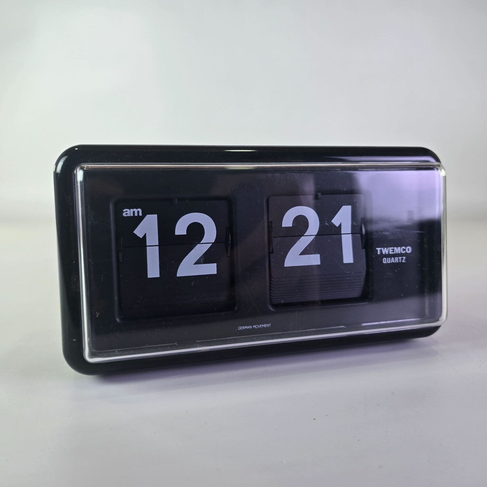 TWEMCO(トウエンコ)掛置兼用フリップクロック　ジャンク品 Twenco 掛け時計 ジャンク品 パタパタ時計 置時計 当時物 TWEMCO