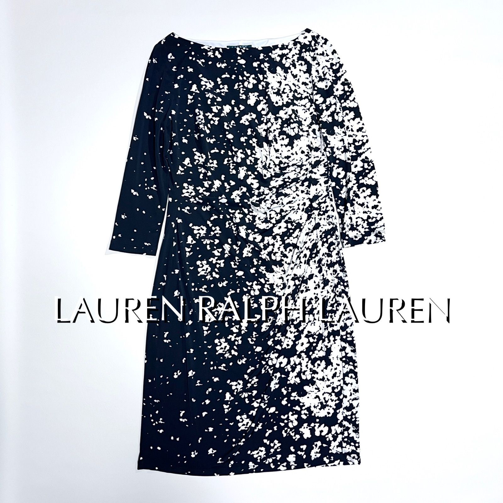 Ralph Lauren ローレンラルフローレン 花柄ロングワンピース L程度