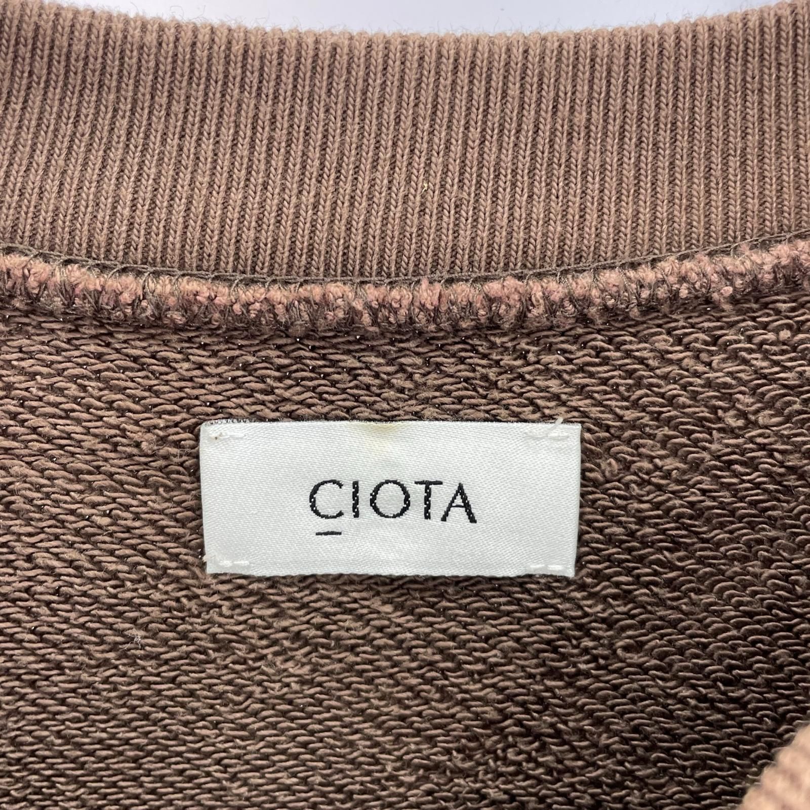 CIOTA スビン吊り裏毛クルーネック スウェット 5 CSLM-101M - メルカリ