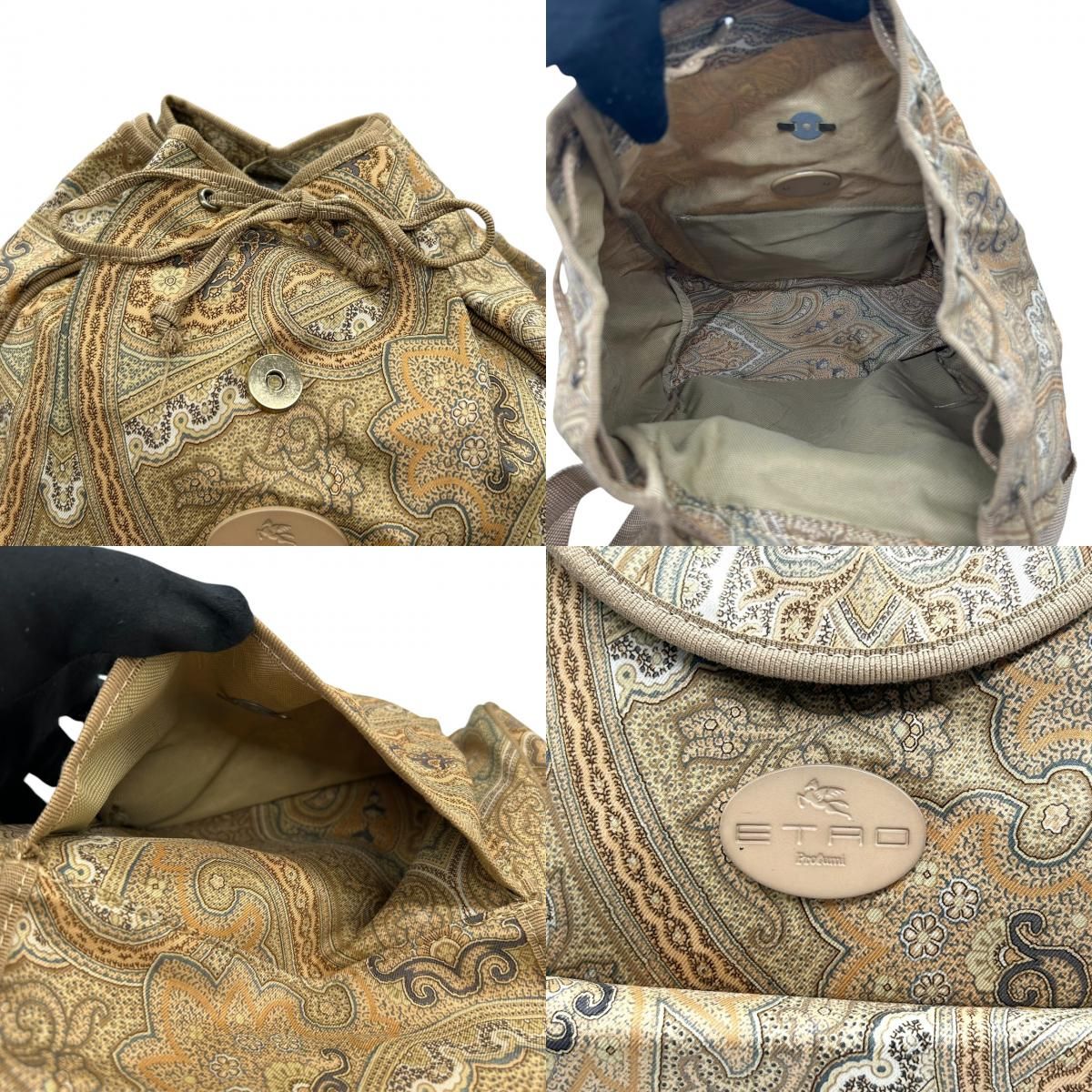 未使用級 美品 エトロ ETRO トートバッグ ハンドバッグ ペイズリー 