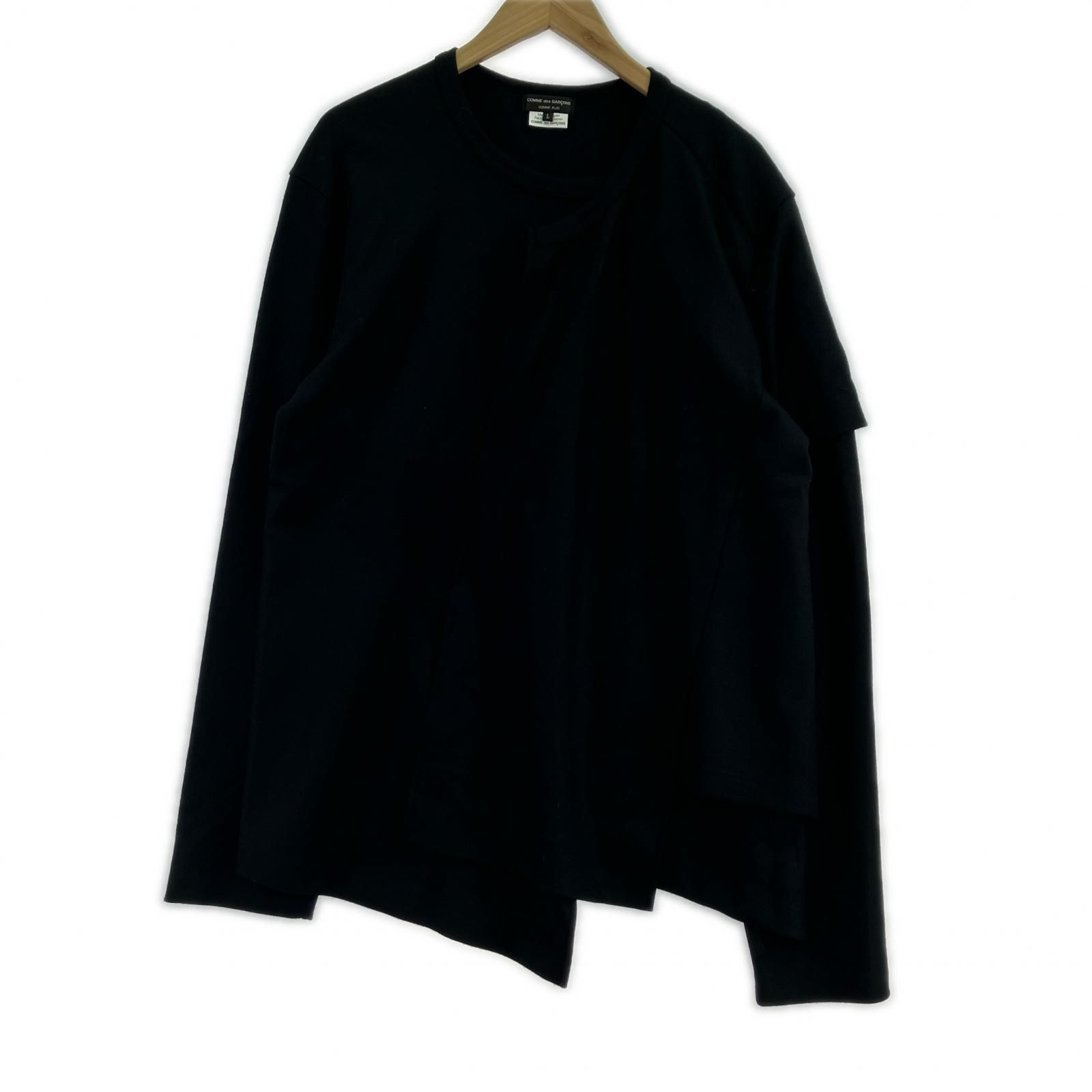 COMME des GARCONS HOMME PLUS 25AW ドッキングウールカットソー 