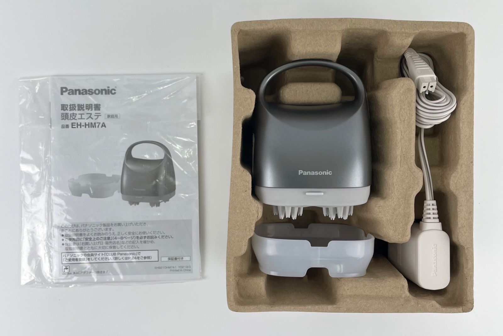 外箱欠品・展示未使用】パナソニック 頭皮エステ 皮脂洗浄タイプ EH
