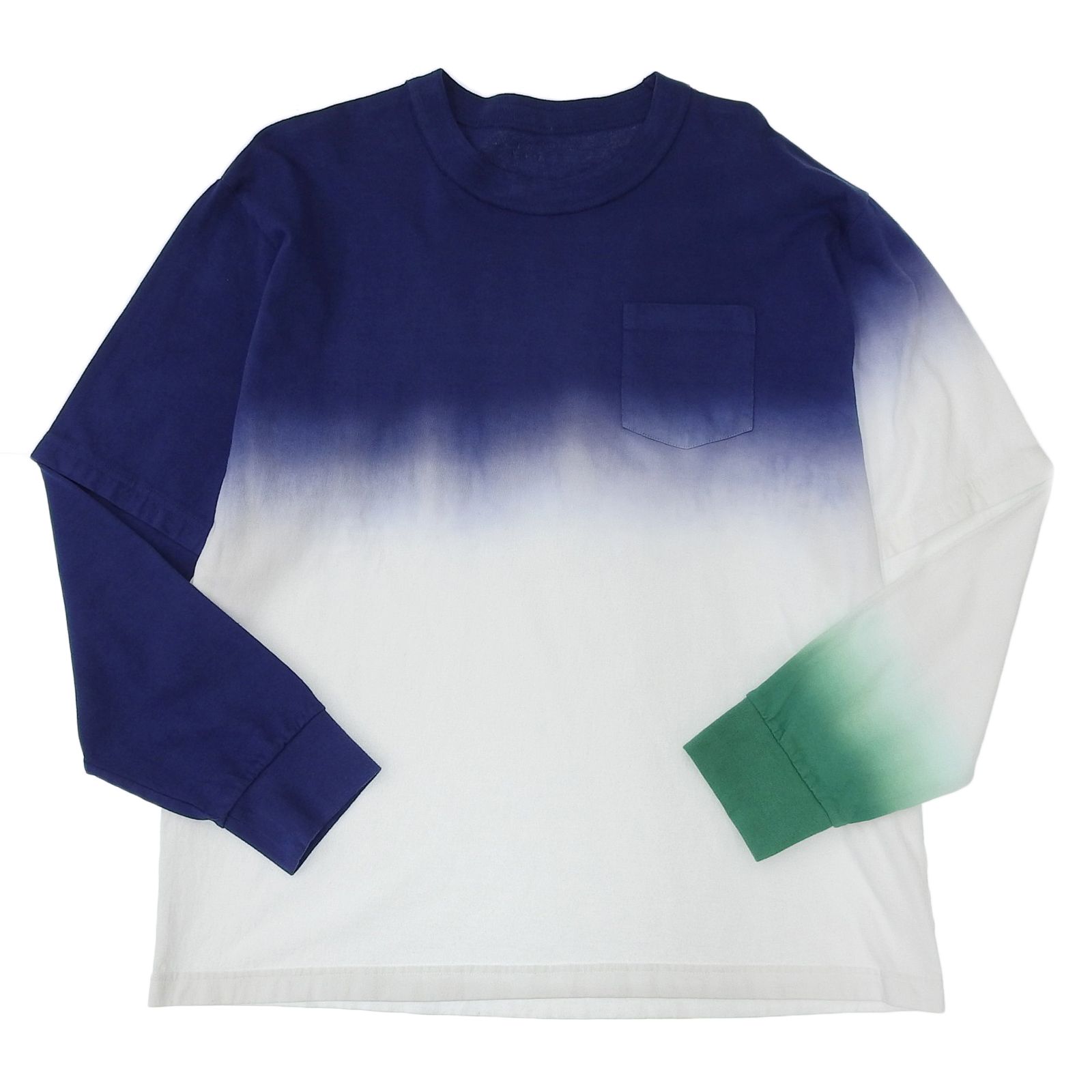 未使用品△Sacai サカイ 24SS 24-03374M コットン100％ 胸ポケット付き 