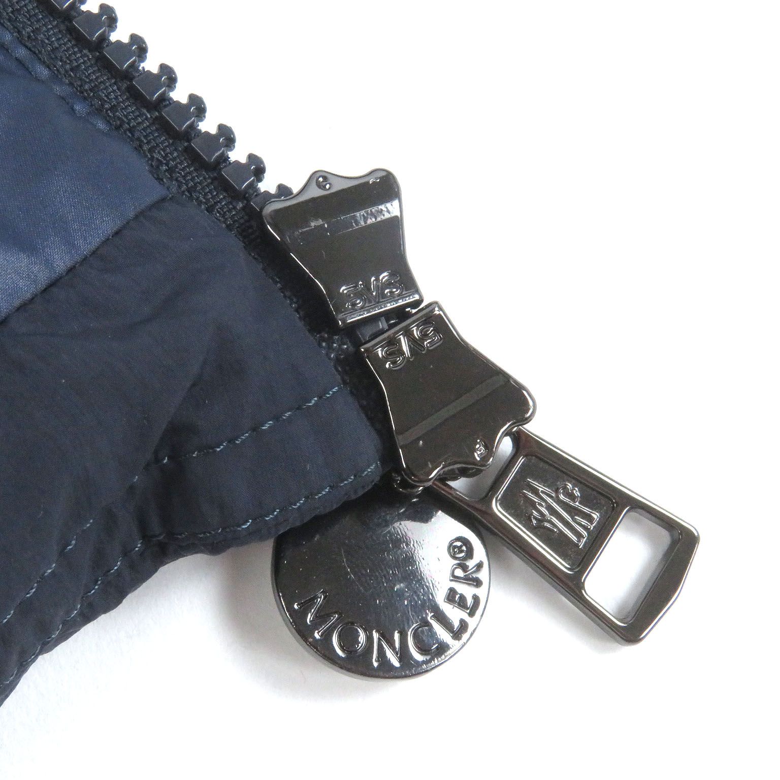 美品□MONCLER モンクレール 24-25AW ENZIAN GIUBOTTO ロゴワッペン 