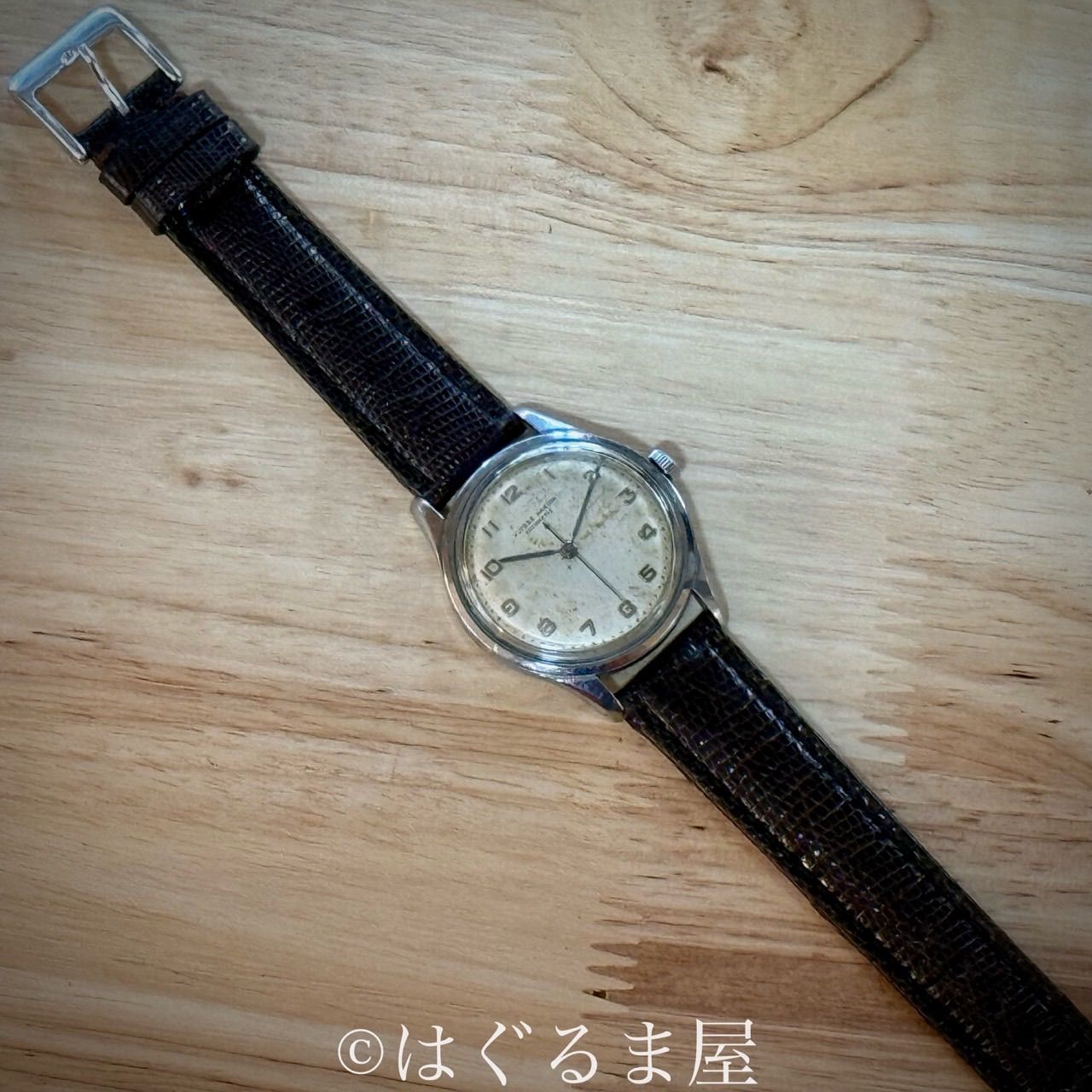 '50s ユリスナルダン 自動巻き メンズウォッチ OH済 50s ユリスナルダン 自動巻き メンズウォッチ OH済 - メルカリ
