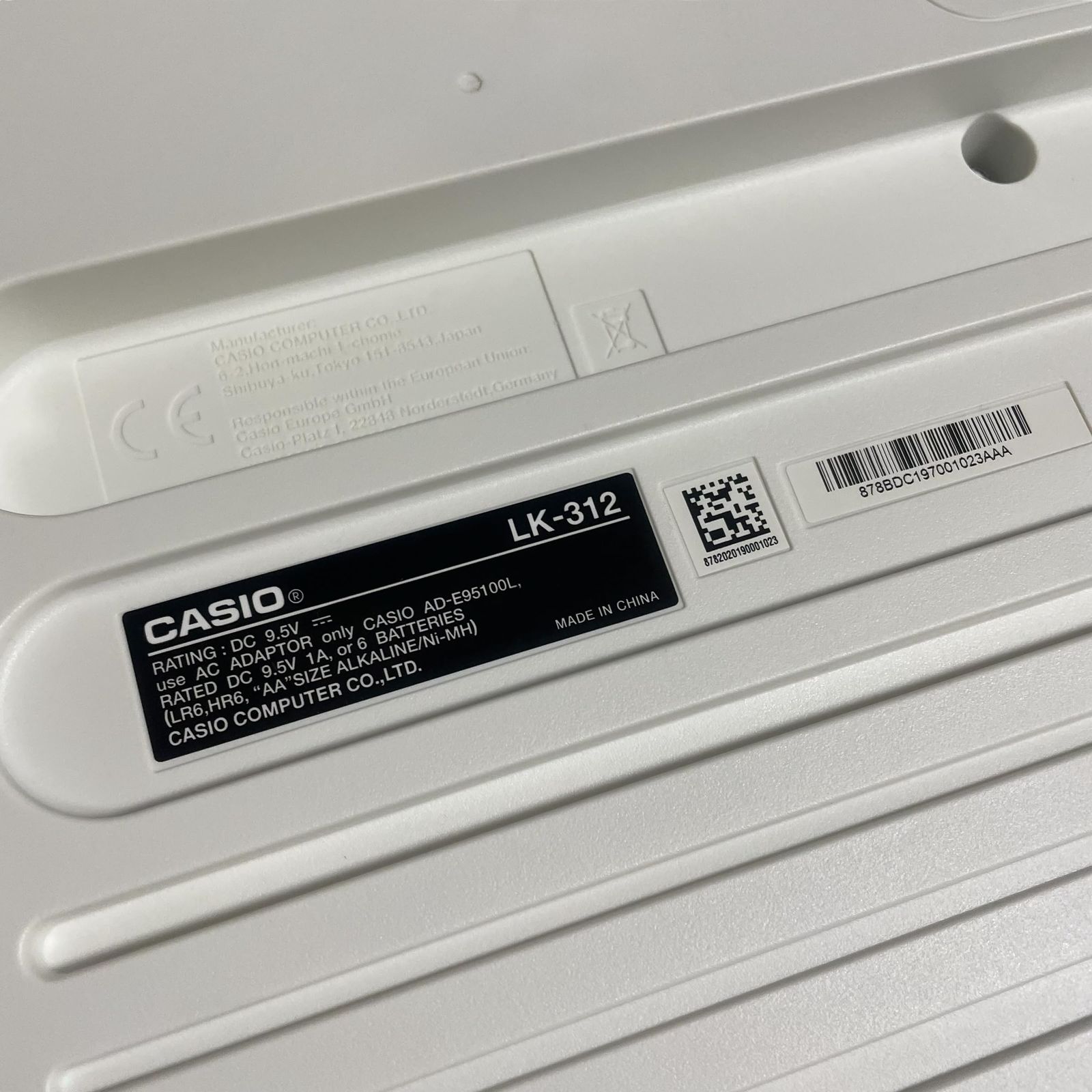 CASIO(カシオ) 61鍵盤 電子キーボード LK-312 [光ナビゲーション