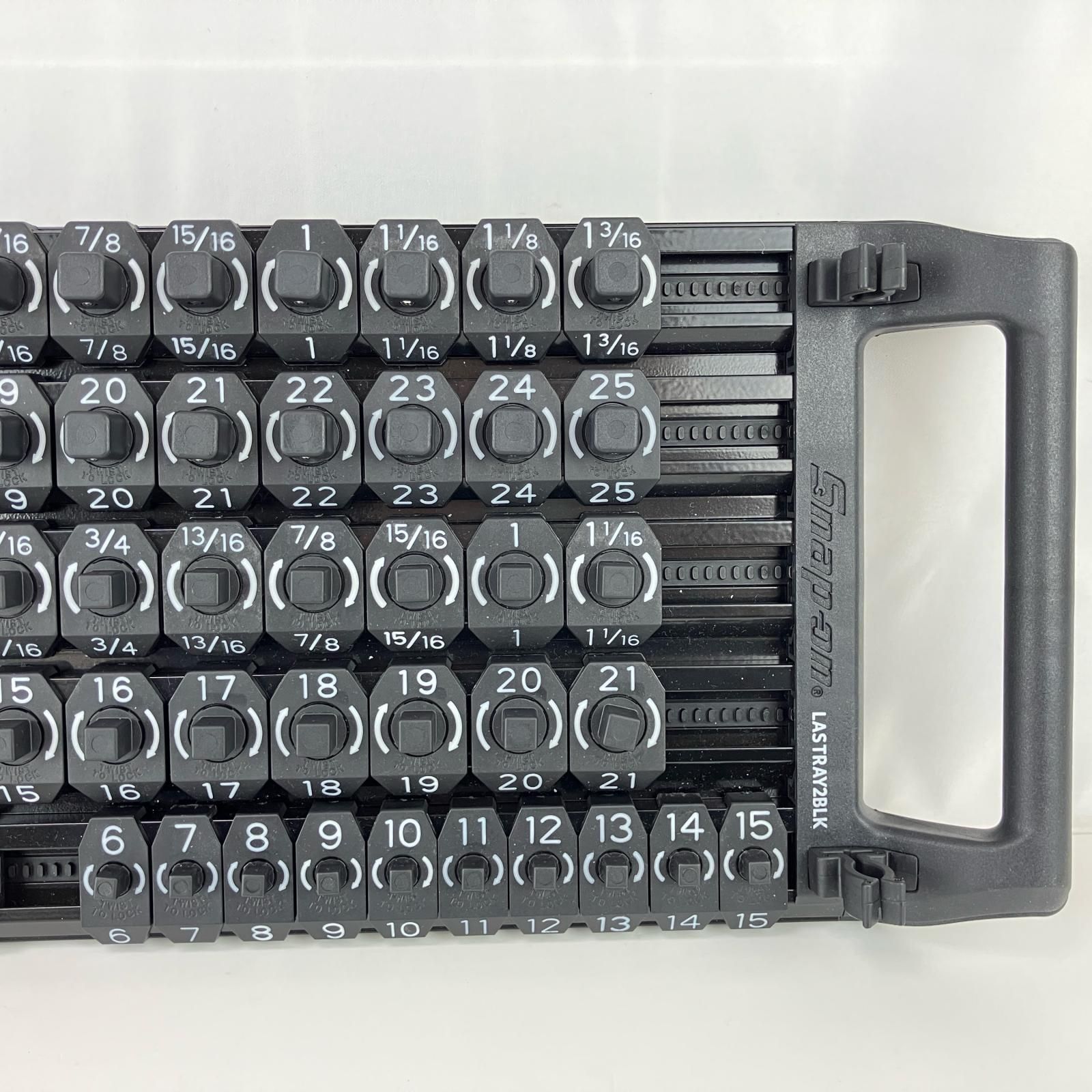 ЗЗSnap-on スナップオン マグネット付ソケットトレー ツイストロック 外箱付 LASTRAY2BLK ブラック ЗЗSnap-on スナップオン マグネット付ソケットトレー ツイストロック
