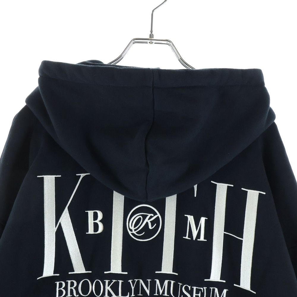 KITH (キス) 25SS ×Brooklyn Museum Serif Hoodie ブルックリン