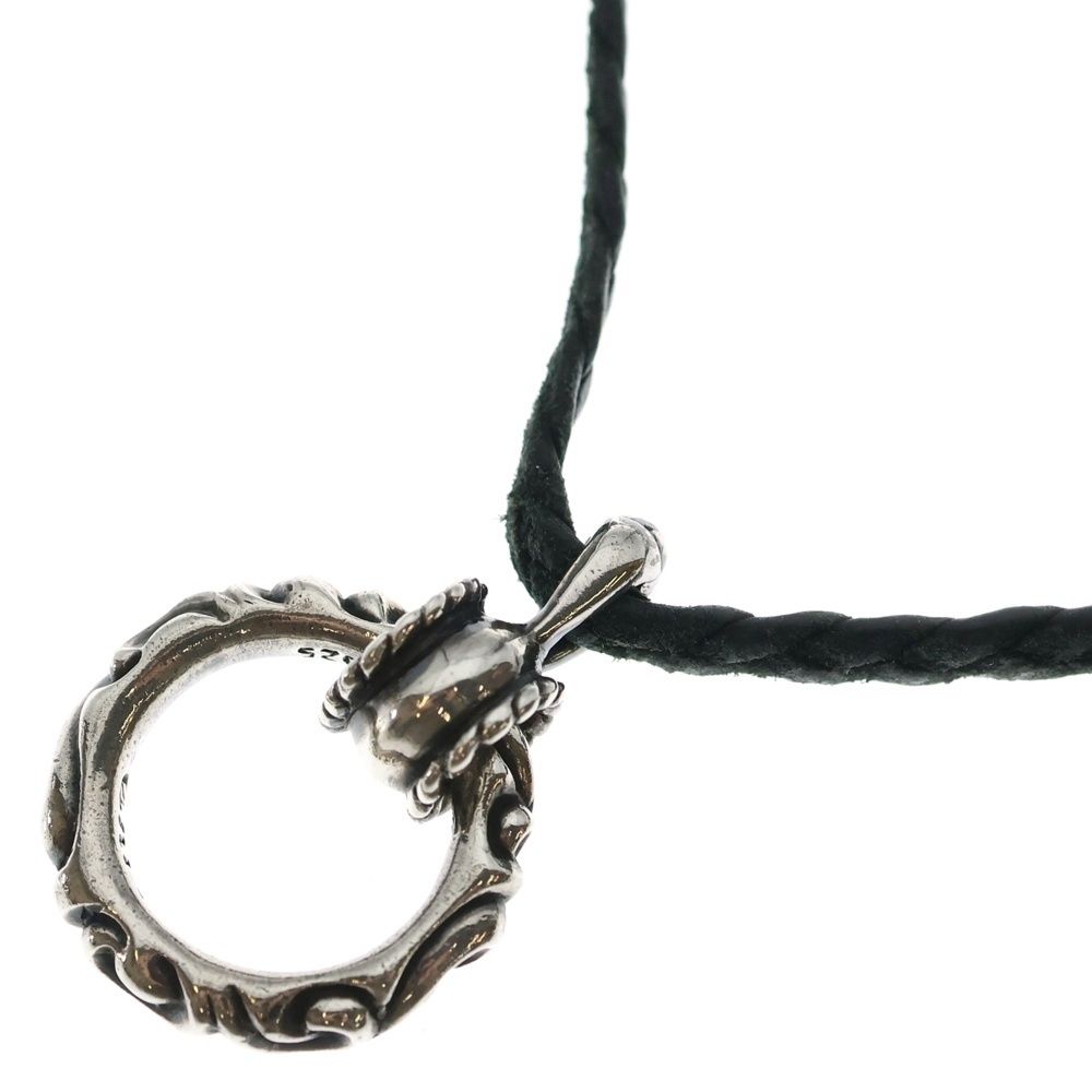 定価 通販 CHROME HEARTSスクロールチップレザーブレイド 【公式通販】