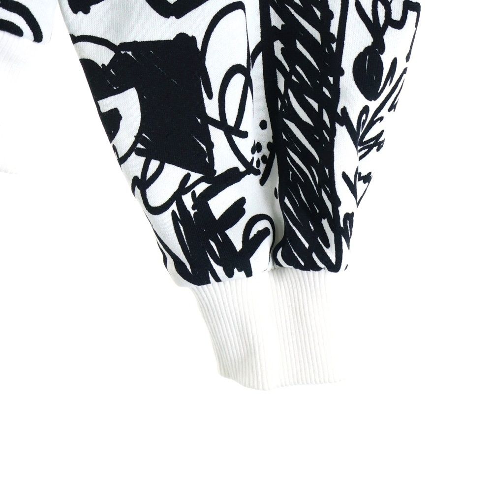 DOLCE & GABBANA (ドルチェアンドガッバーナ) FLOCKED GRAFFITIPRINT 