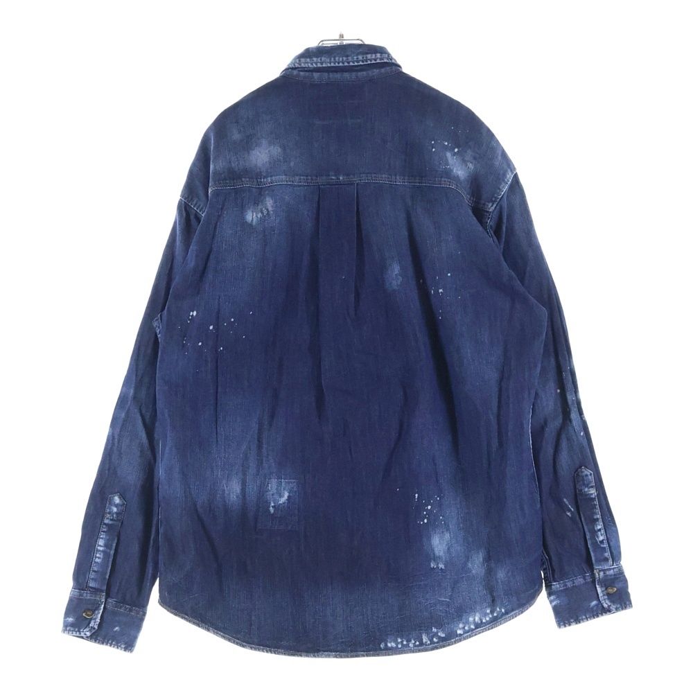 DSQUARED2 (ディースクエアード) ICON ロゴプリント ダメージ加工