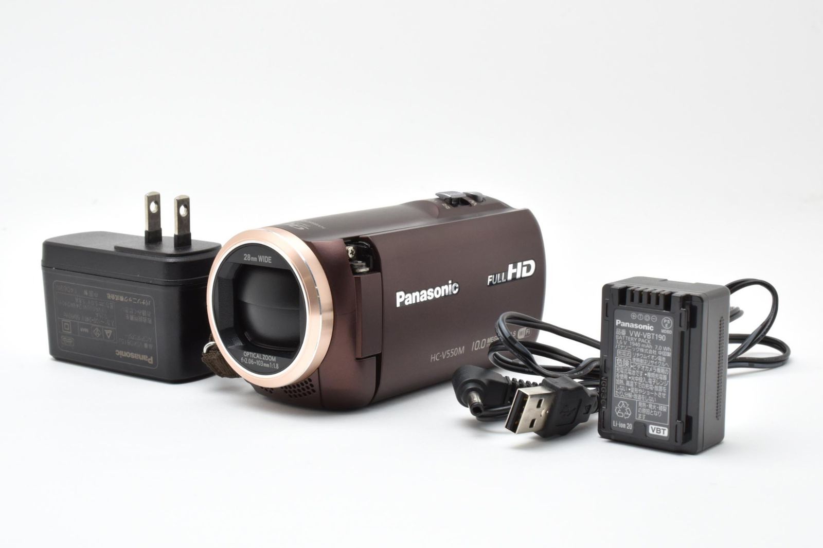 □極上品□ PANASONIC HC-V550M-T 【公式通販】