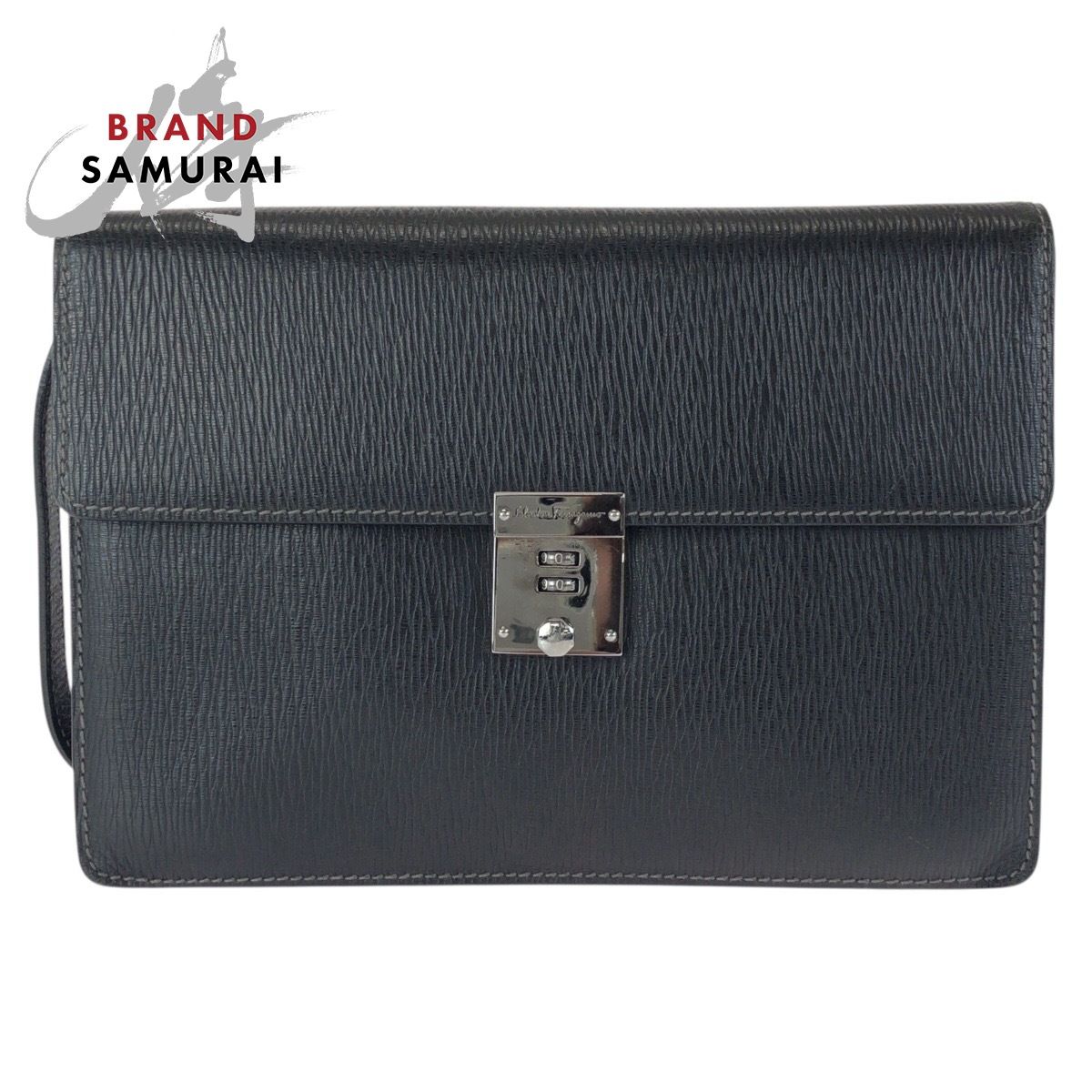 美品 Salvatore Ferragamo サルヴァトーレフェラガモ レザー 