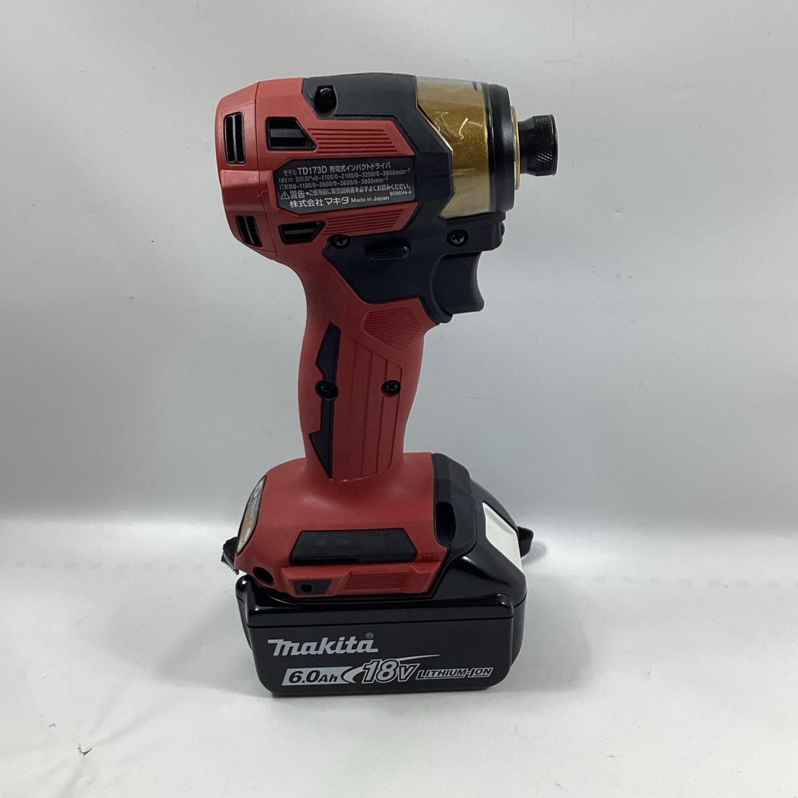 MAKITA マキタ インパクトドライバ TD173DGXPR プレミアムレッド 充電 