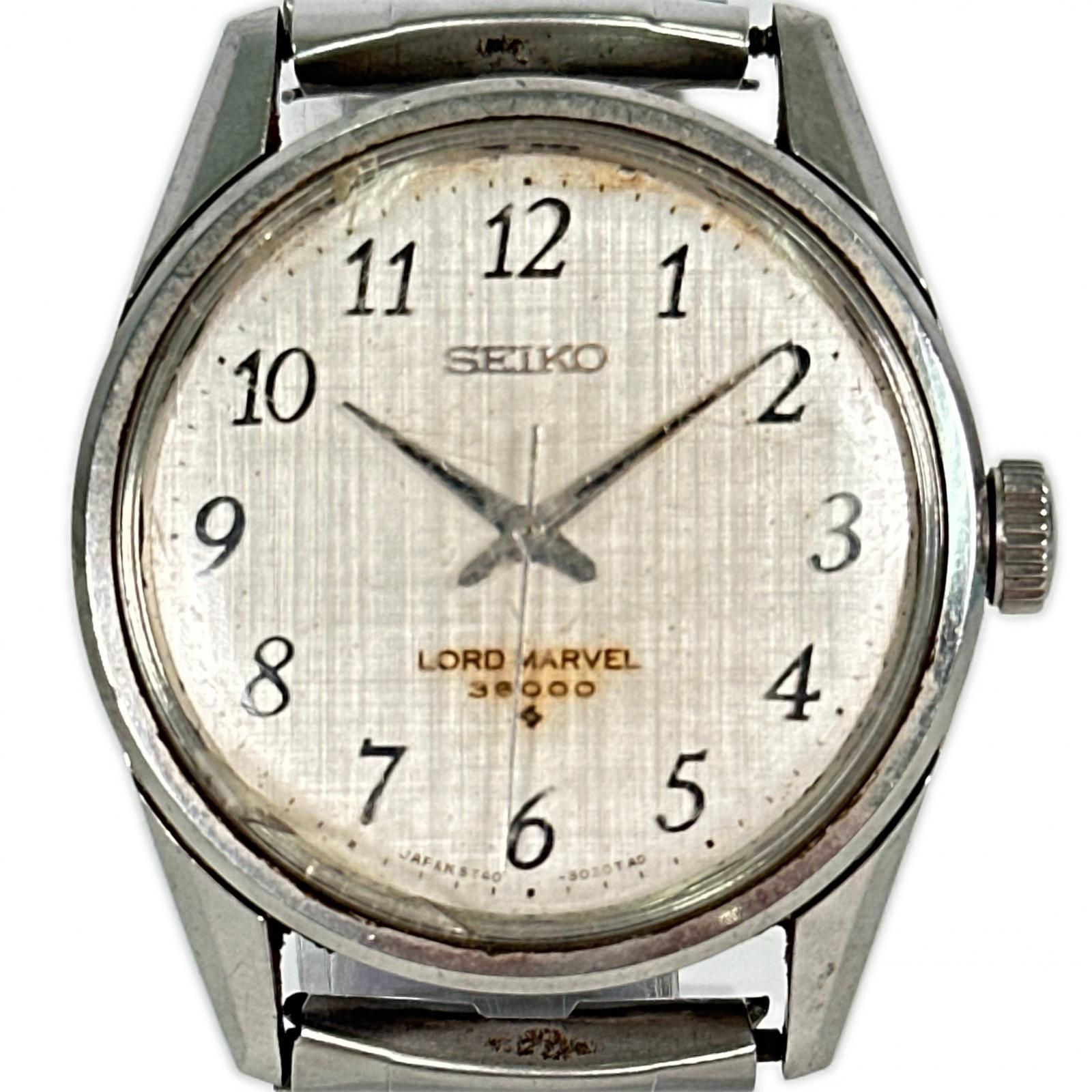 豊富な，大人気 正常可動 SEIKO セイコー 5740-8000 腕時計 ロード 