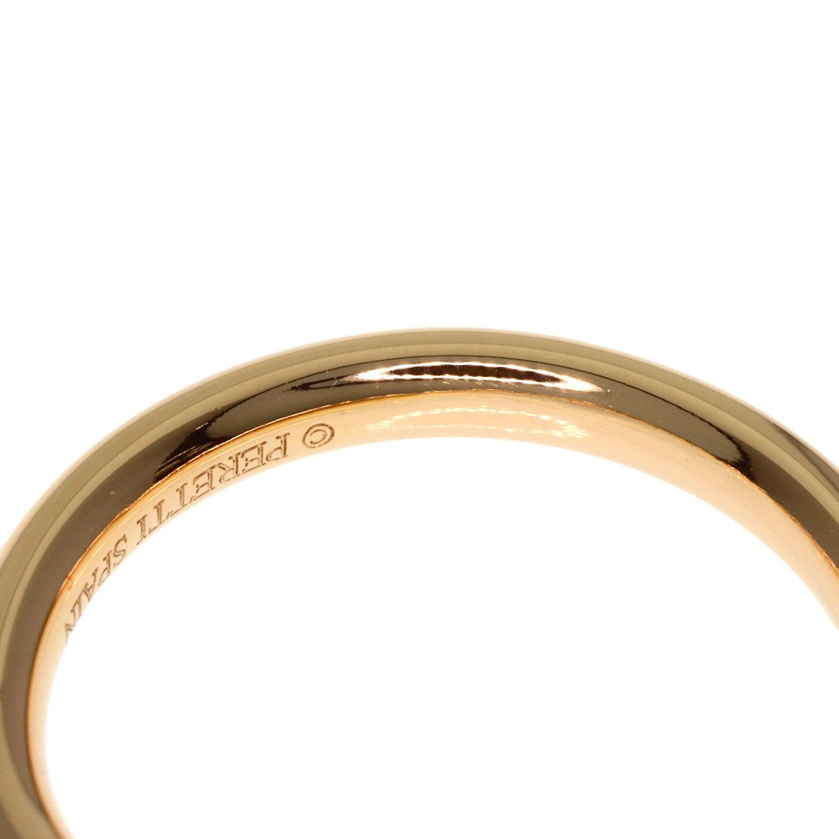 TIFFANY&Co. ティファニー カーブドバンド リング・指輪 K18PG 