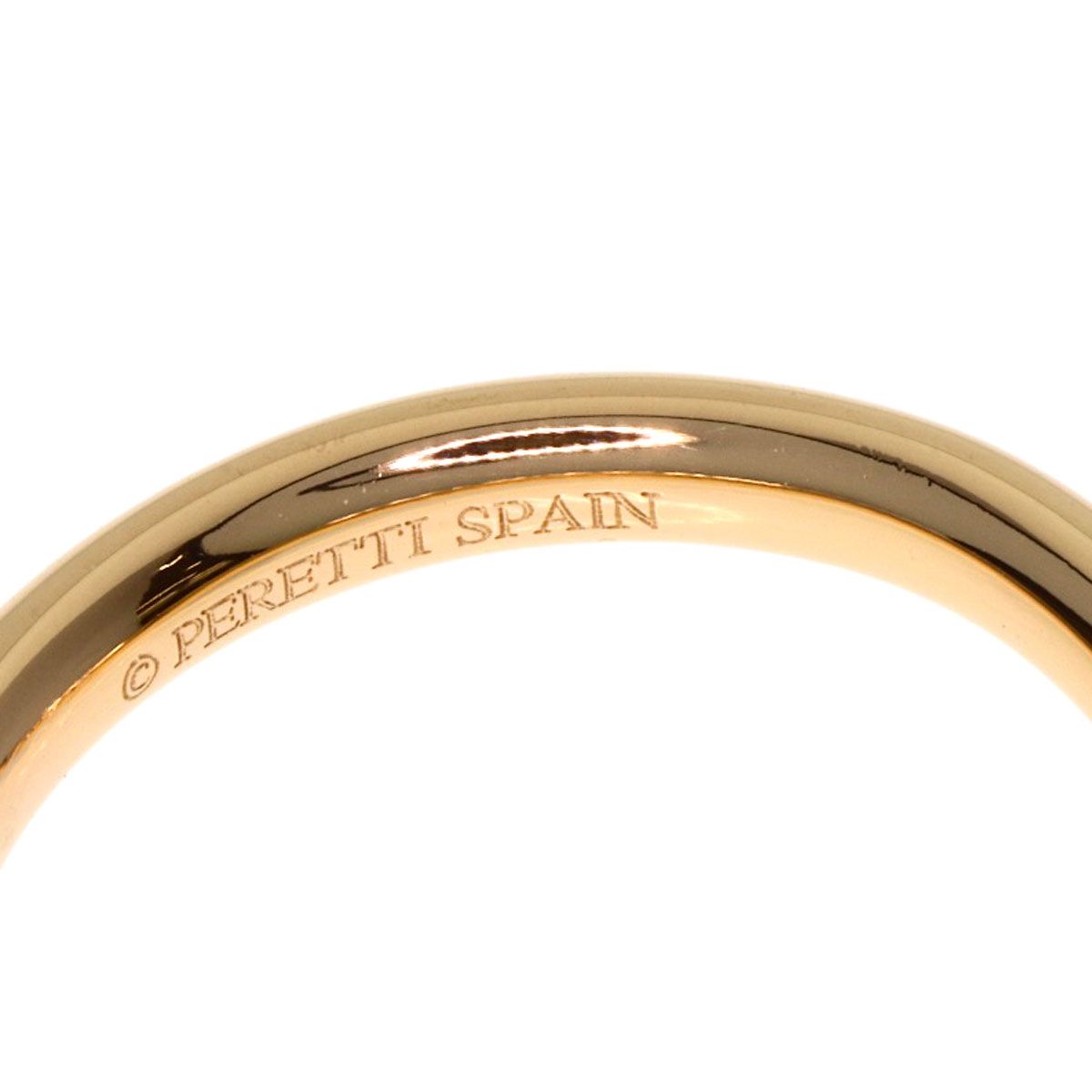 TIFFANY&Co. ティファニー カーブドバンド リング・指輪 K18PG 