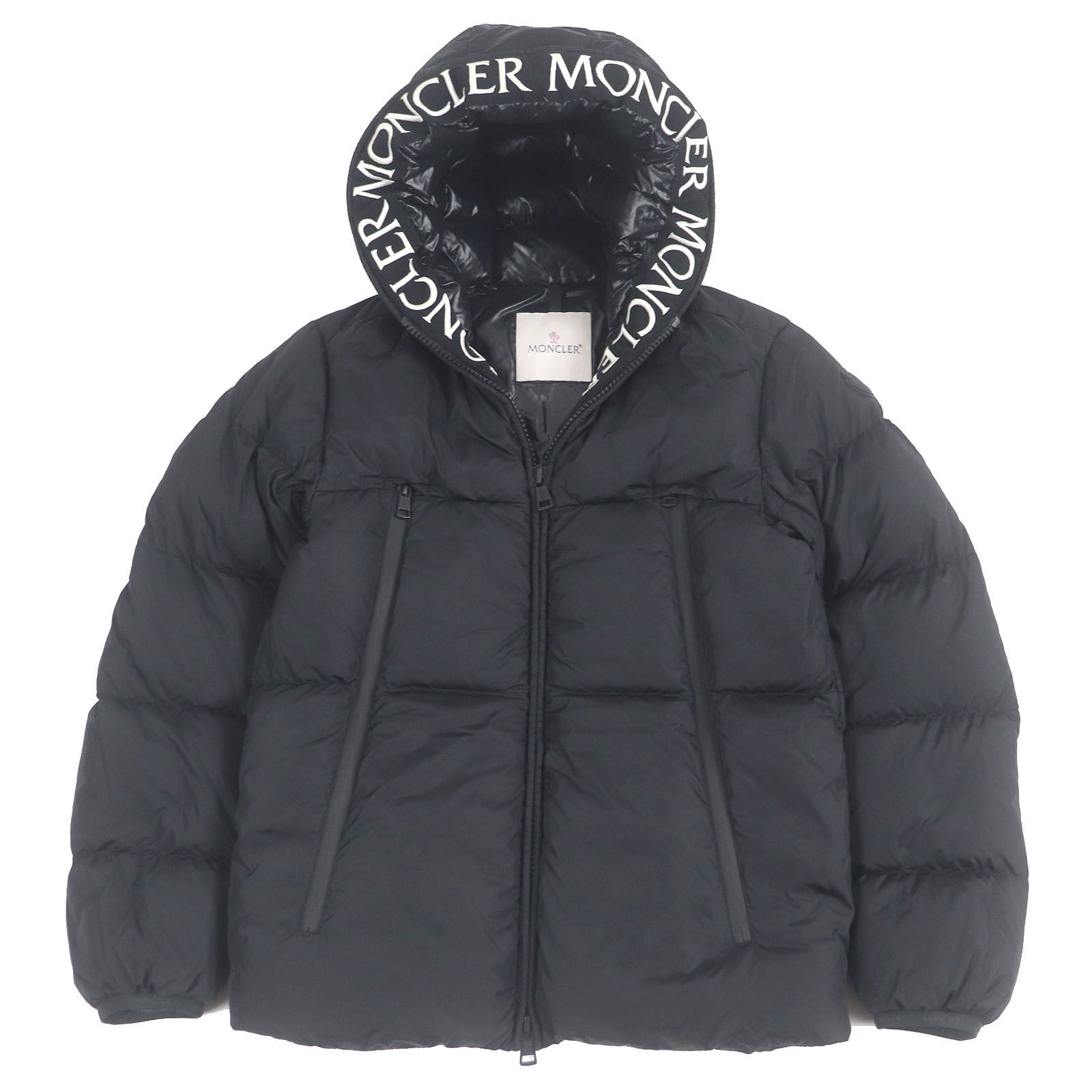美品□MONCLER モンクレール 2021年製 MONTCLA モンクラ ロゴ刺繍 