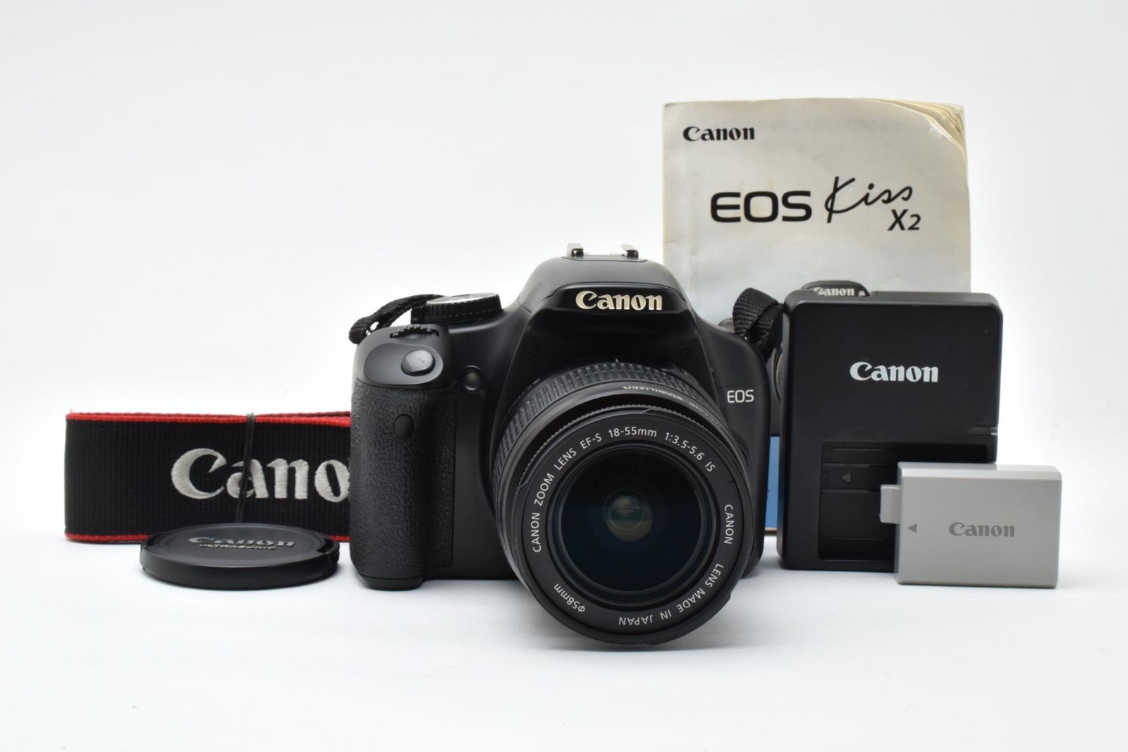Canon EOS Kiss X2 レンズキット 動作品 Canon キヤノン EOS Kiss X2 レンズキット 良品 動作確認済 Canon