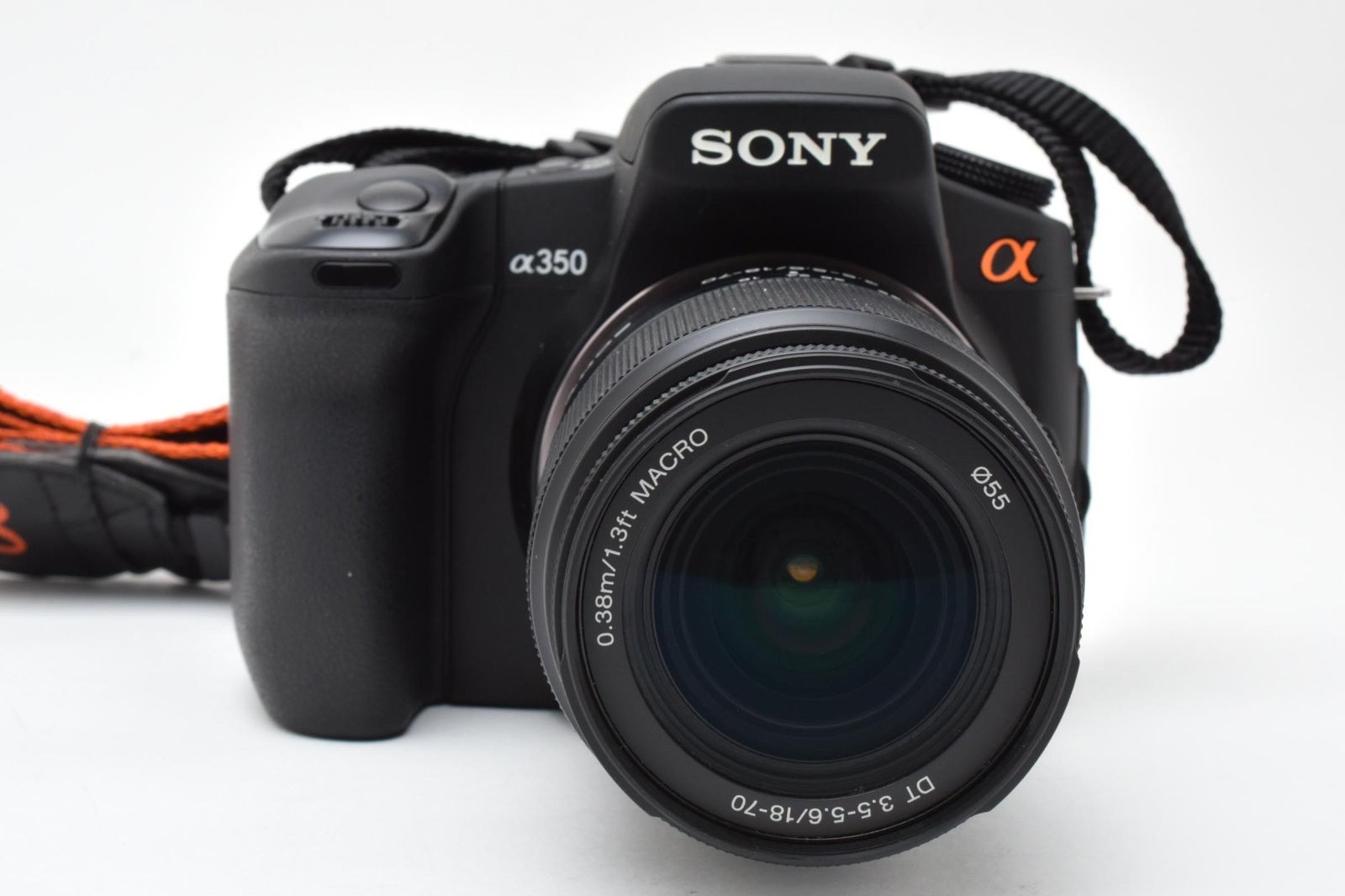 □美品 デジタル一眼レフ ソニーα350 黒◇SONY DSLR-A350◇ボディ □美 