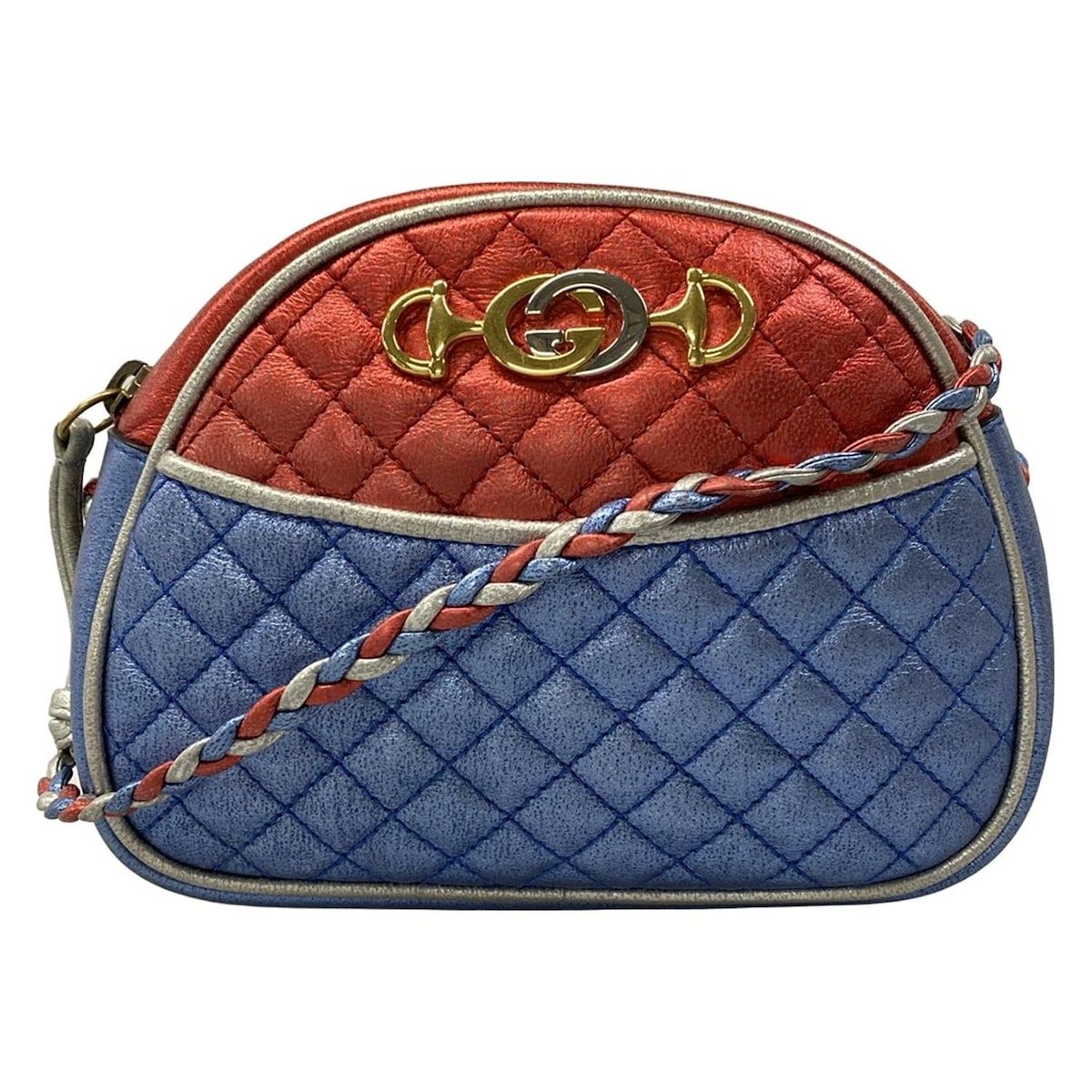 GUCCI ショルダーバッグ GUCCI(グッチ) ショルダーバッグ ズゥミ,ラミネート キルティング