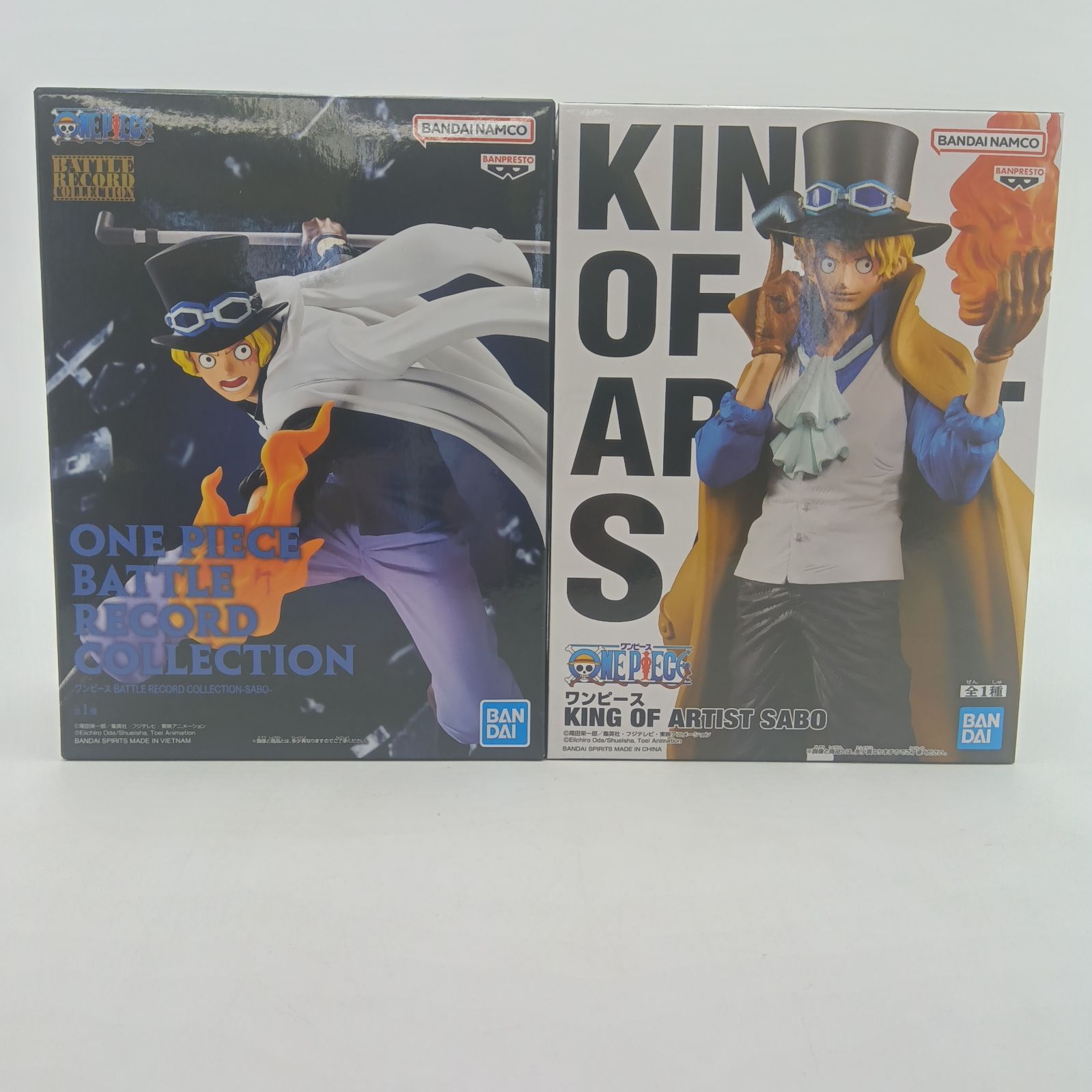 ワンピース サボ フィギュア バンプレスト BATTLE RECORD COLLECTION 