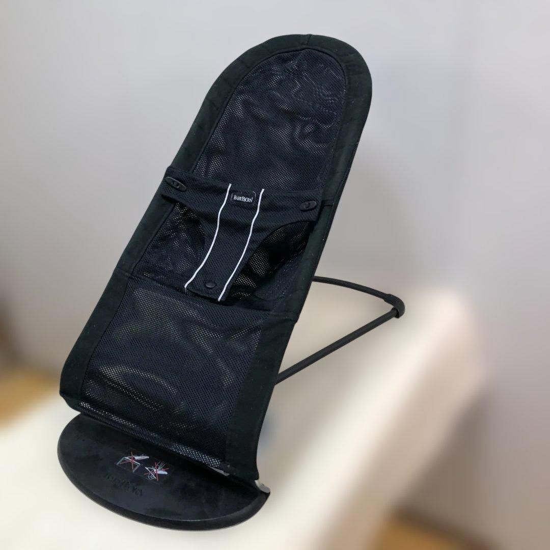 ベビービョルン バウンサー メッシュ ブラック BABY BJORN バランス 