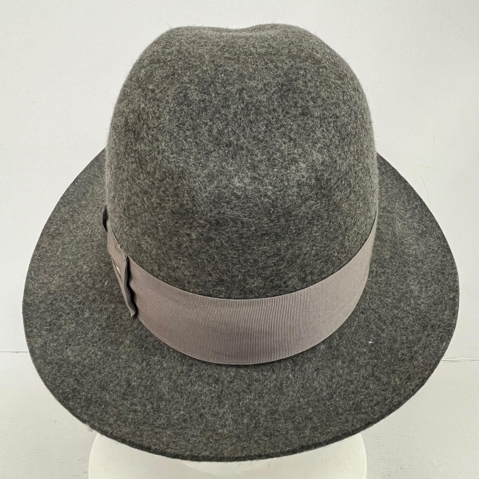 加古川店】 中古 Borsalino | ボルサリーノ ハット ﾌｪﾙﾄﾊｯﾄ グレー