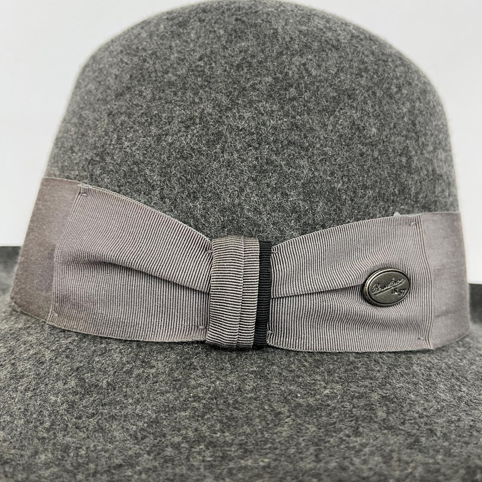加古川店】 中古 Borsalino | ボルサリーノ ハット ﾌｪﾙﾄﾊｯﾄ グレー