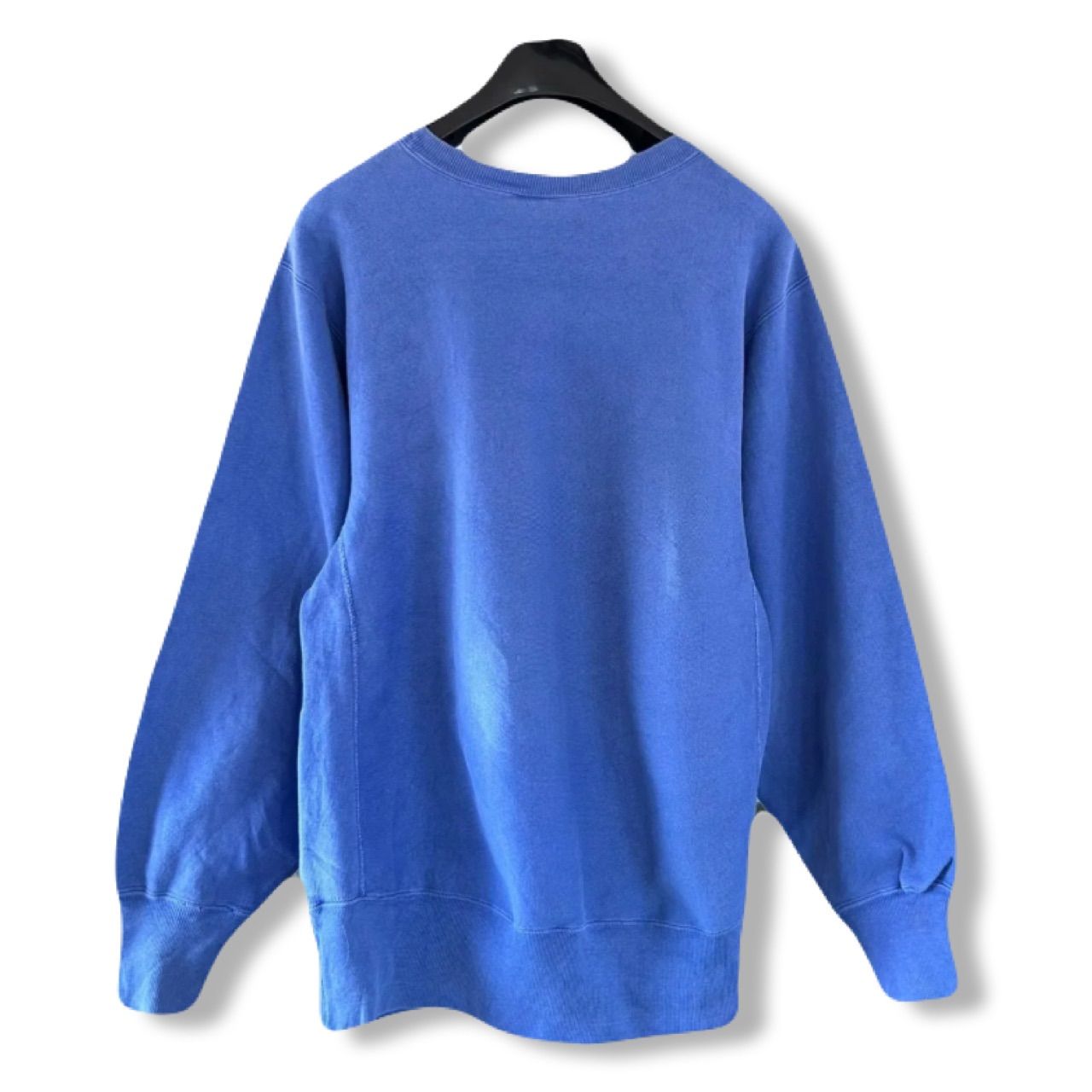 90s 完全目無し Champion チャンピオン USA製 L ブルー Reverse Weave
